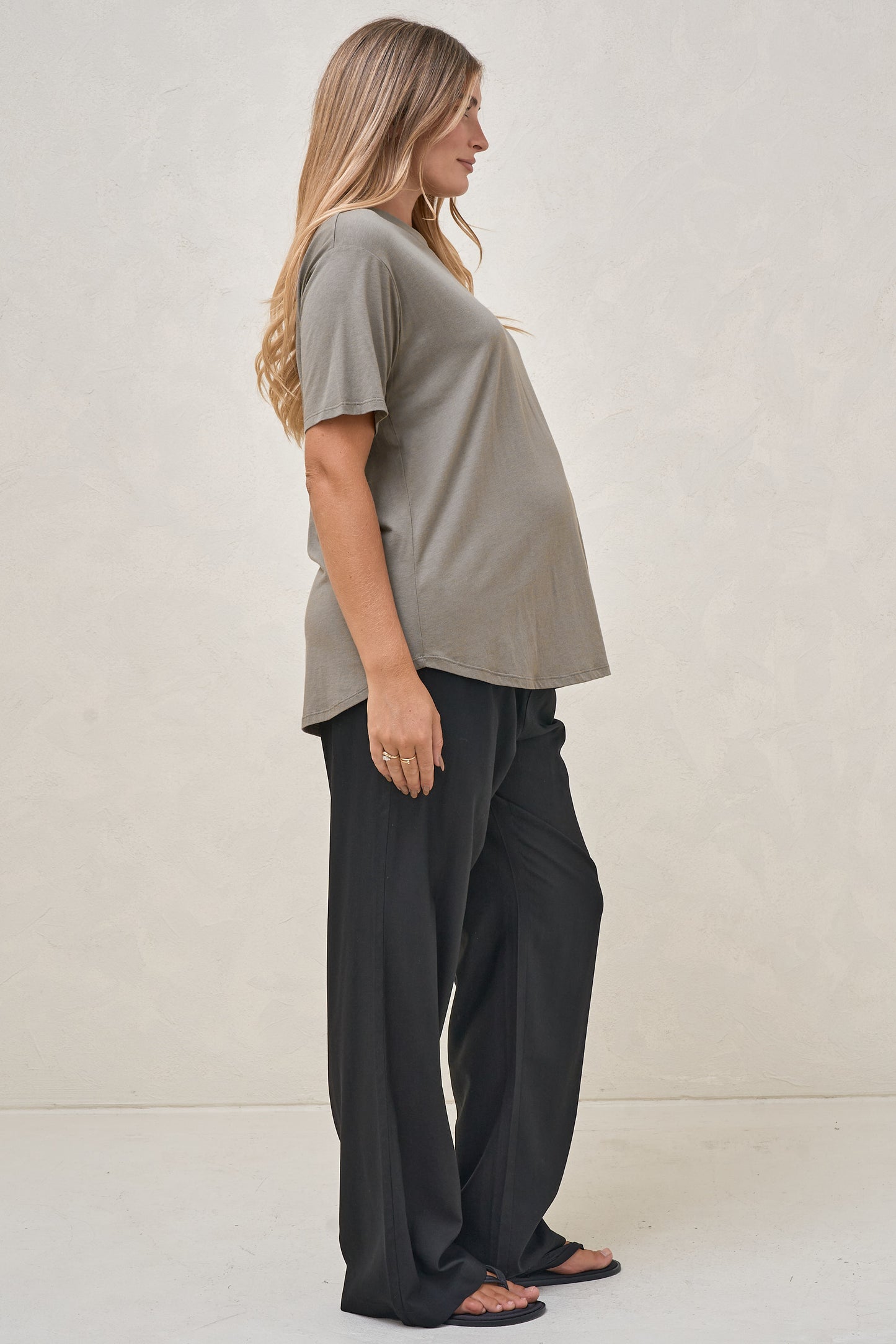 Into It Crew Tee - Khaki