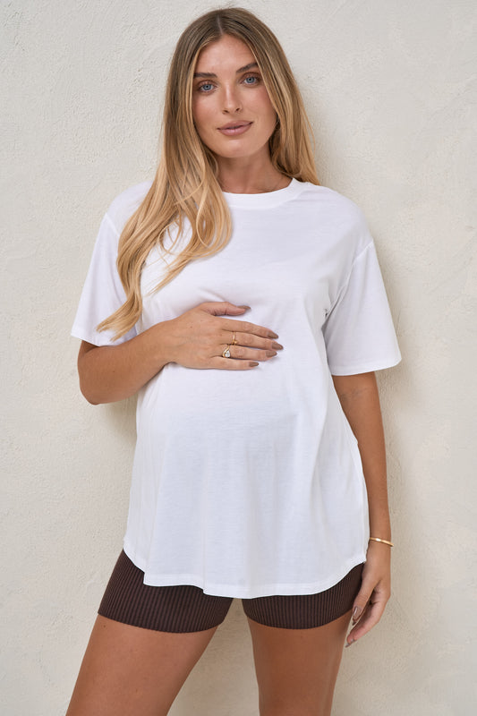 Into It Crew Tee - White