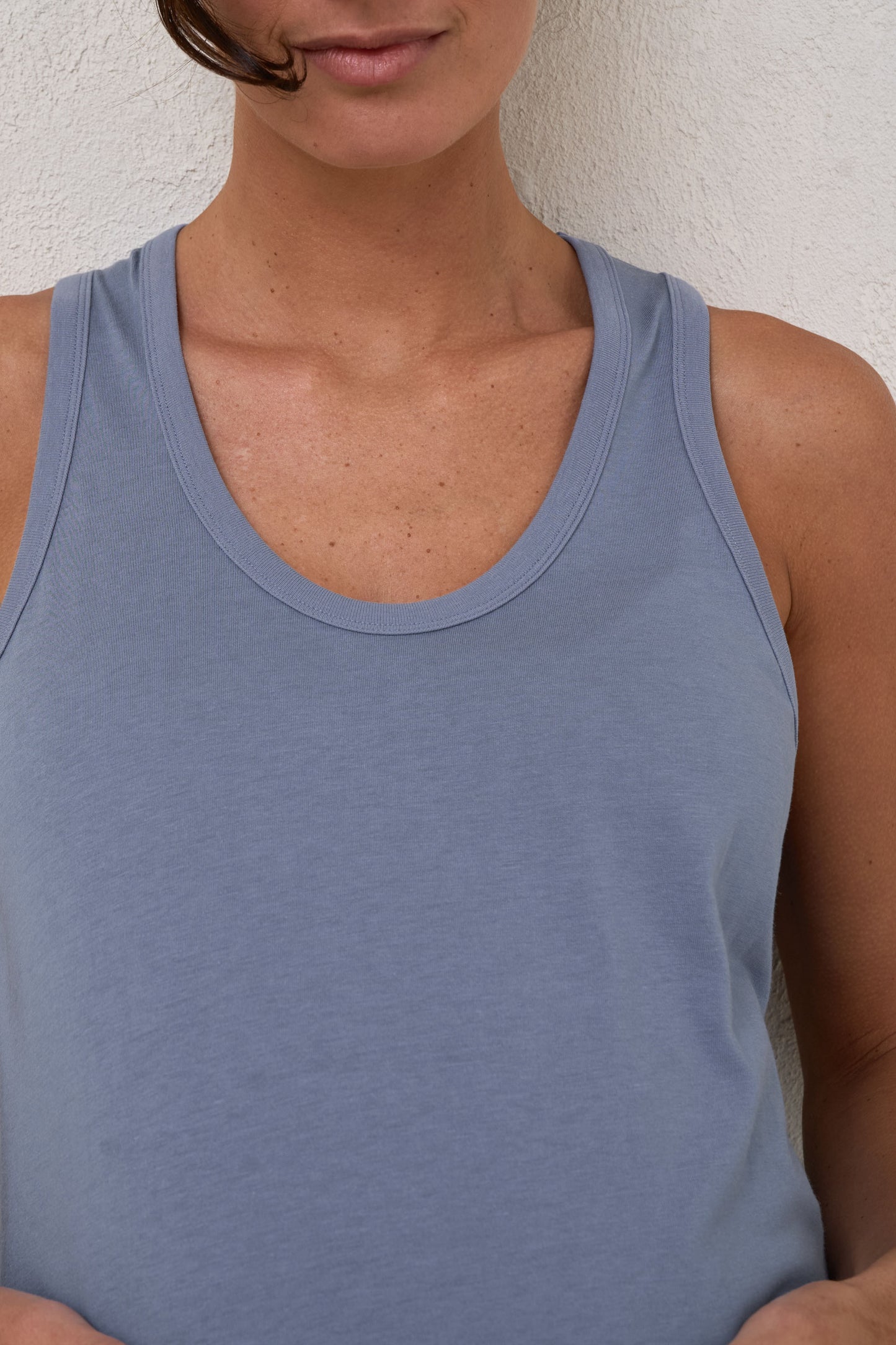 The Weekend Scoop Tank - Blue