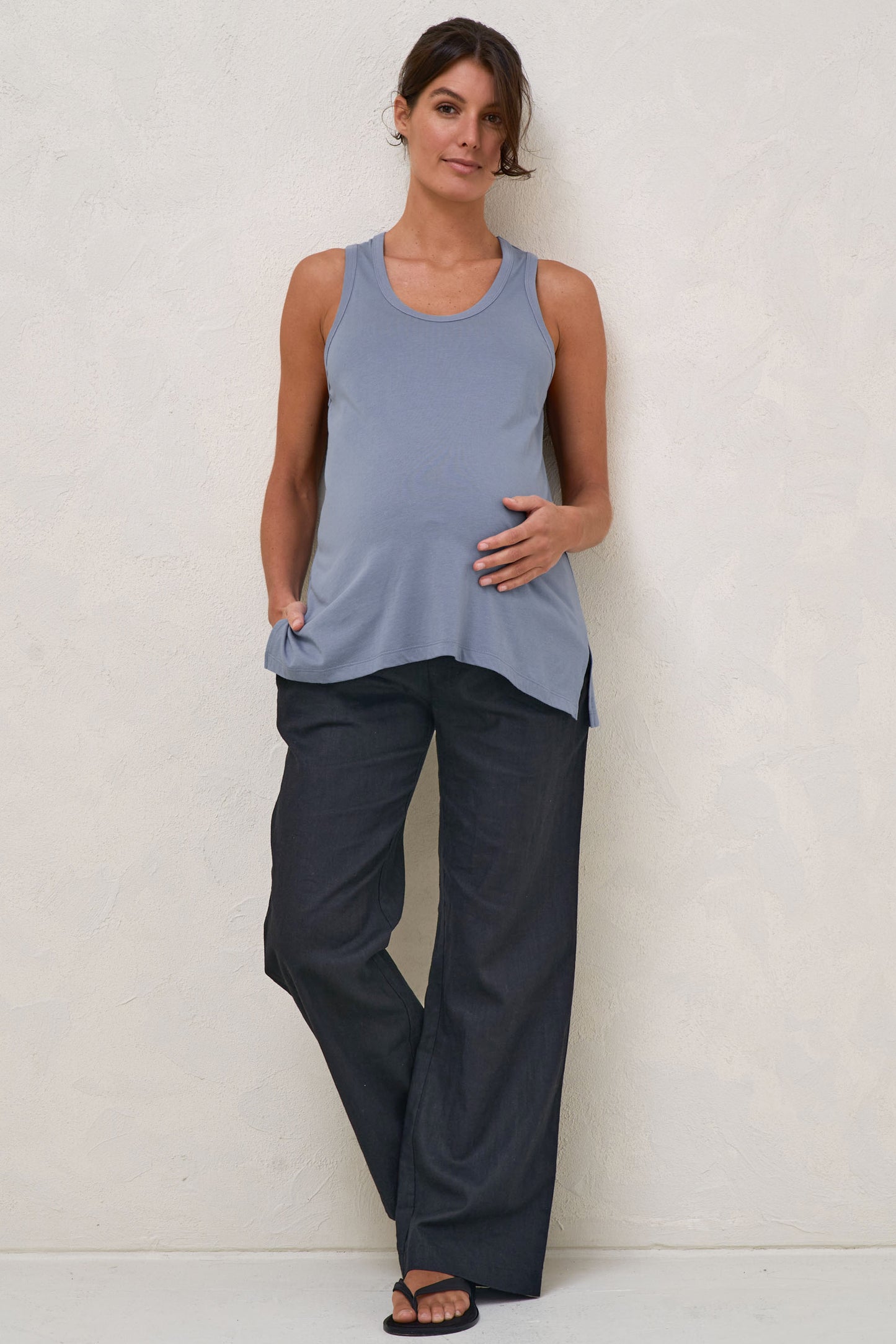 The Weekend Scoop Tank - Blue