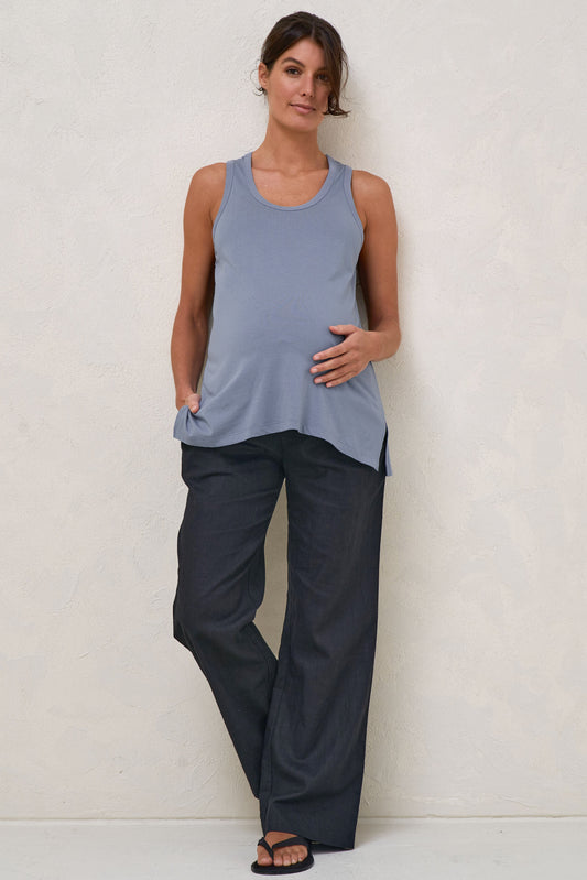 The Weekend Scoop Tank - Blue