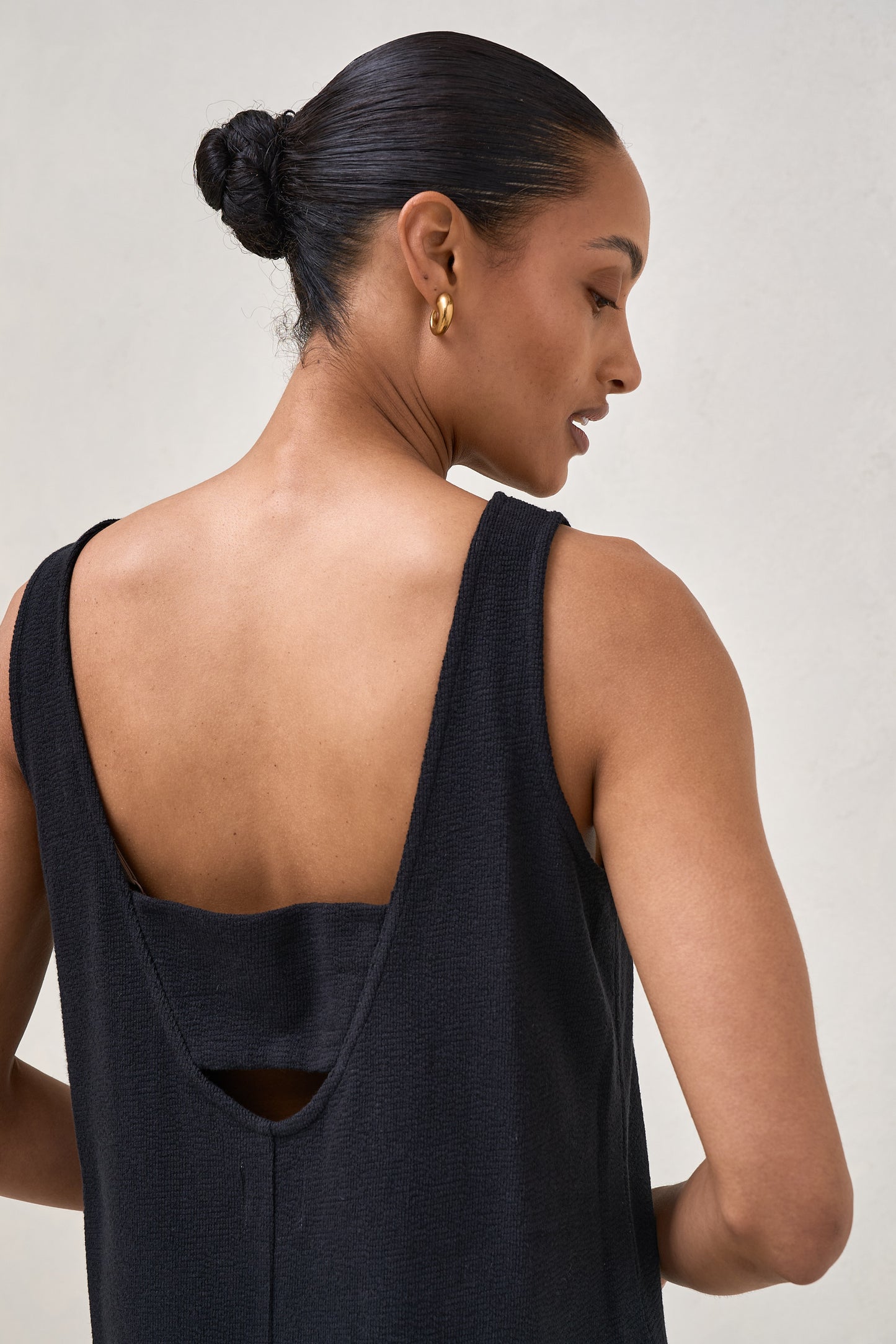 Kindred Column Dress - Black