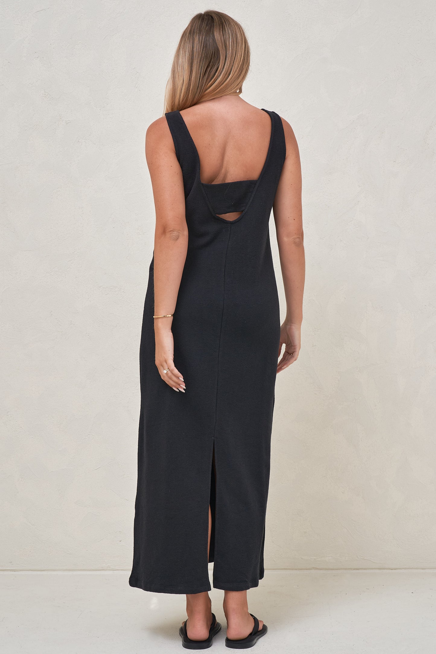 Kindred Column Dress - Black