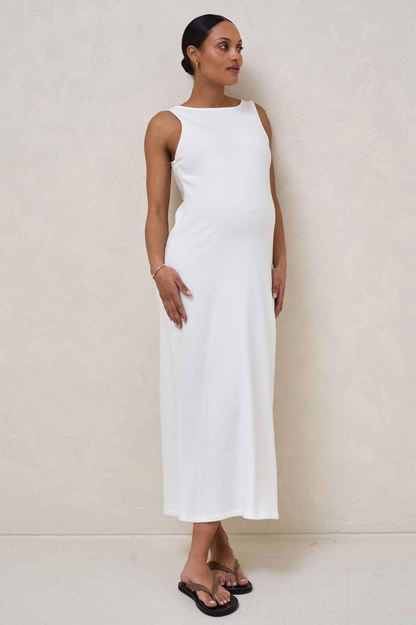 white-maternity-column-dress-1