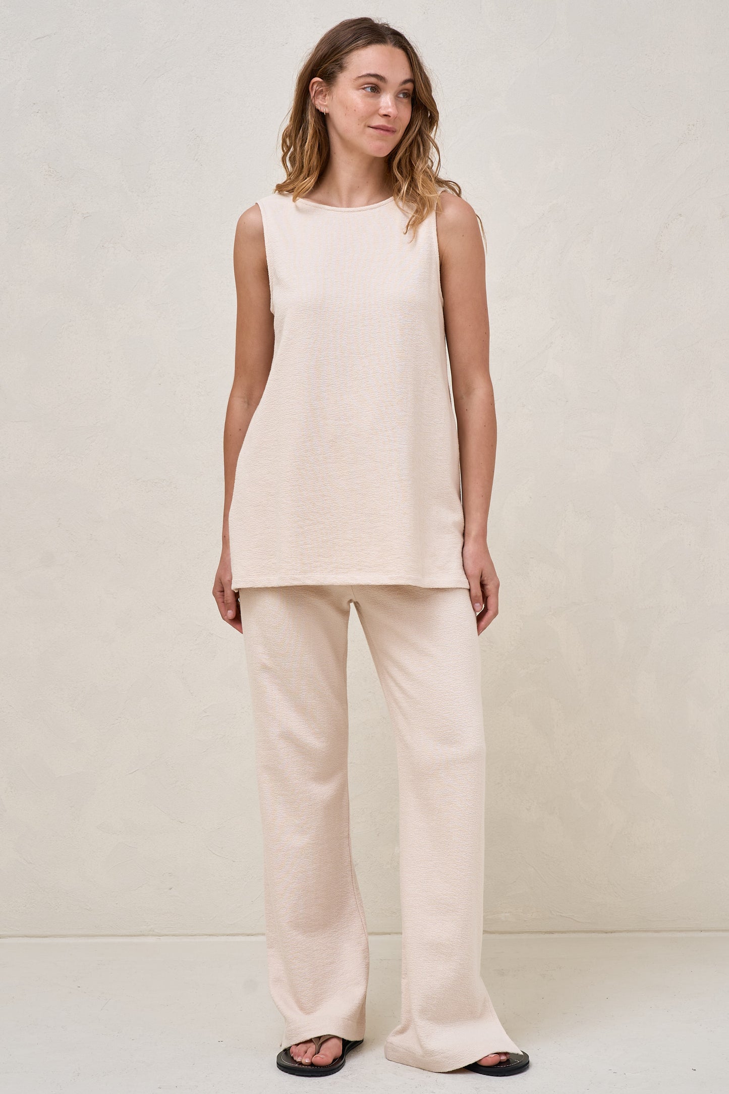 Kindred Split Pants - Almond