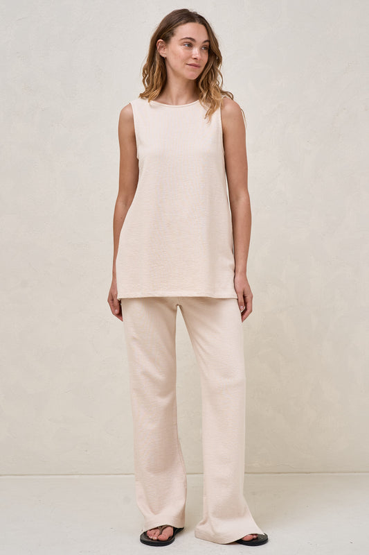 Kindred Split Pants - Almond