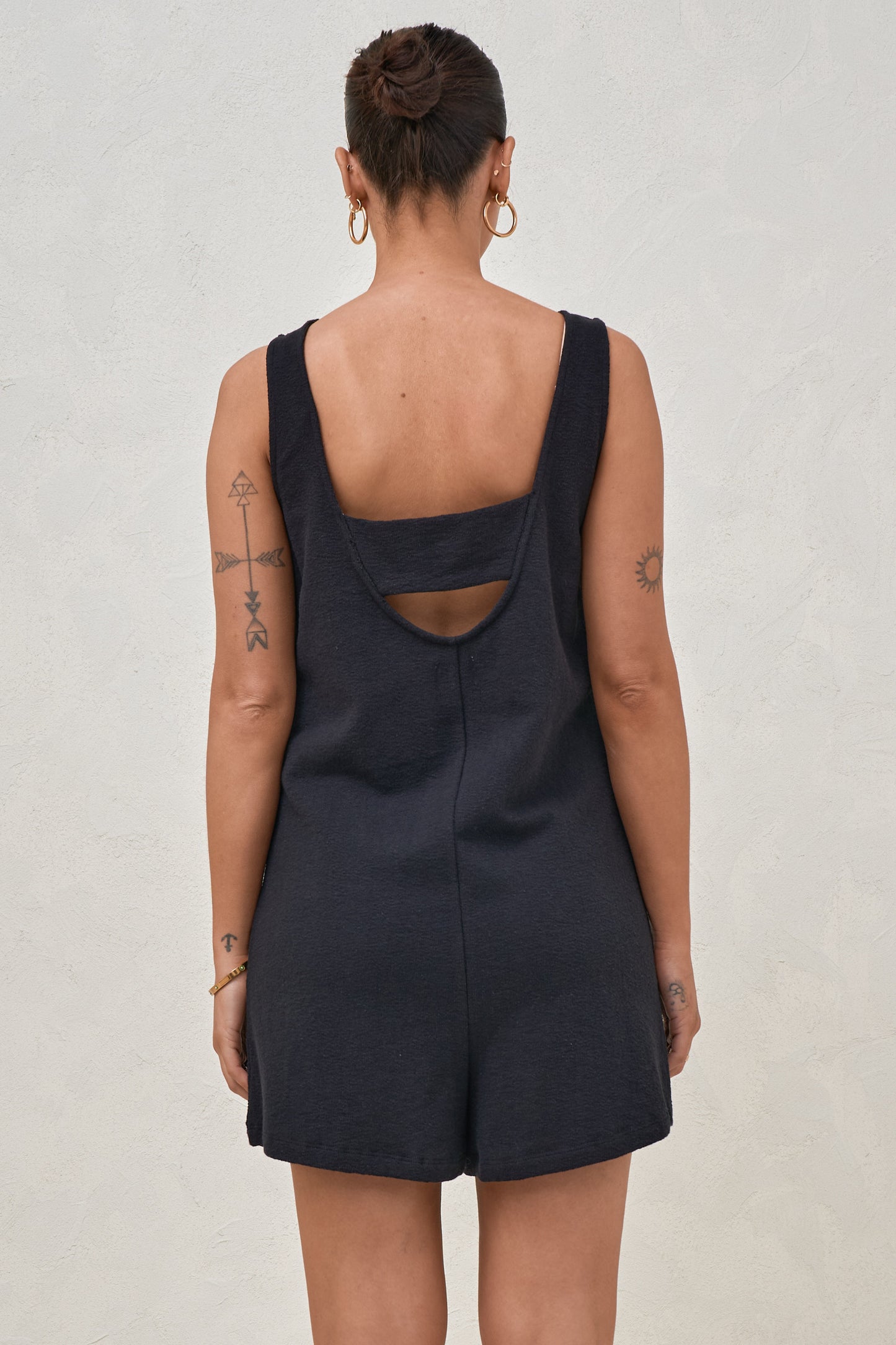 Kindred Nursing Playsuit - Black