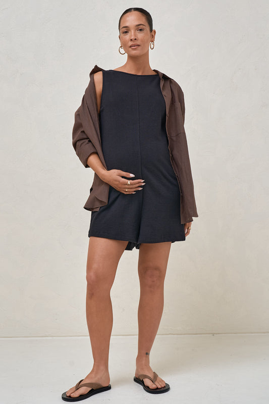 Kindred Nursing Playsuit - Black