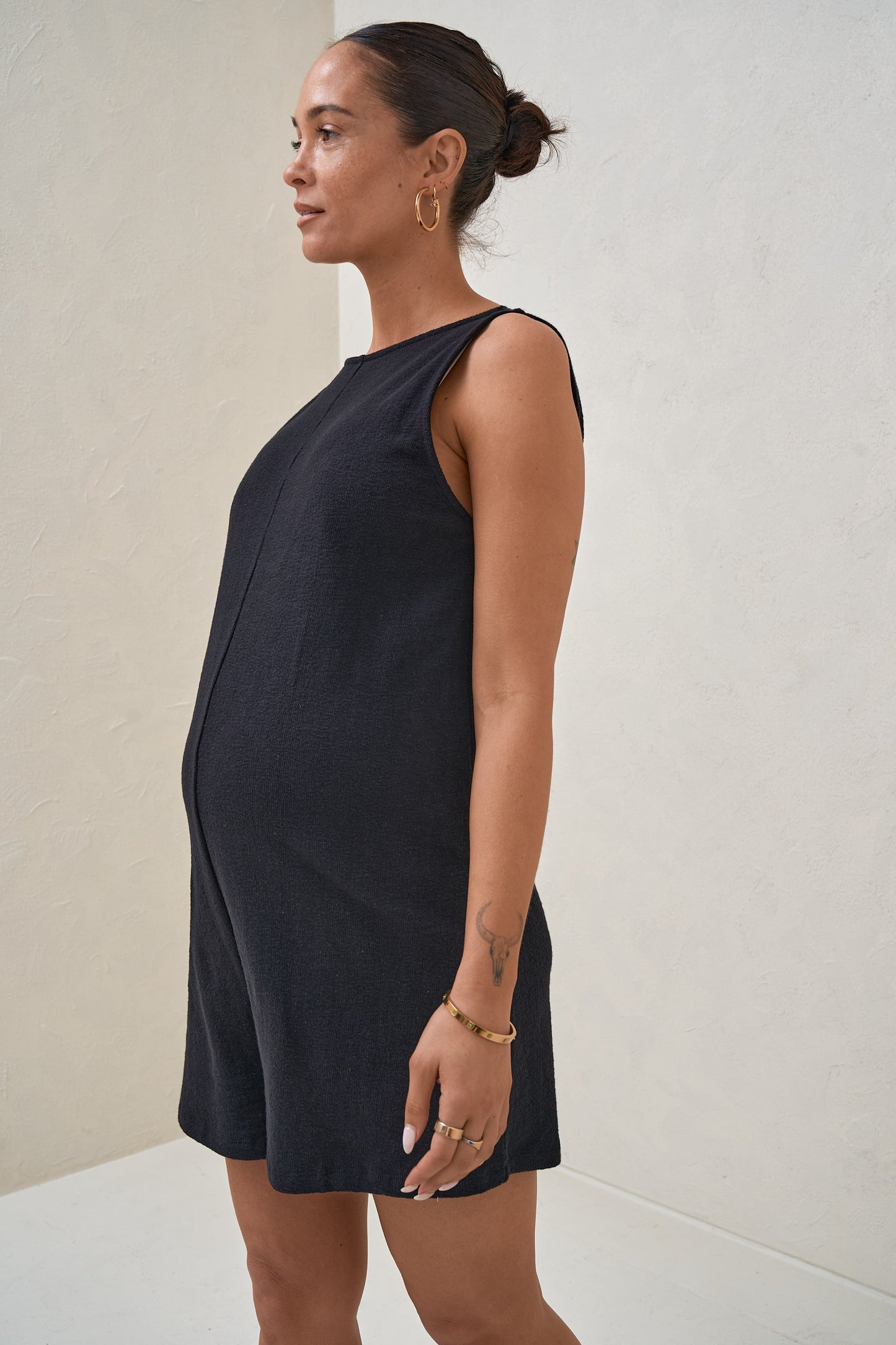 Kindred Nursing Playsuit - Black