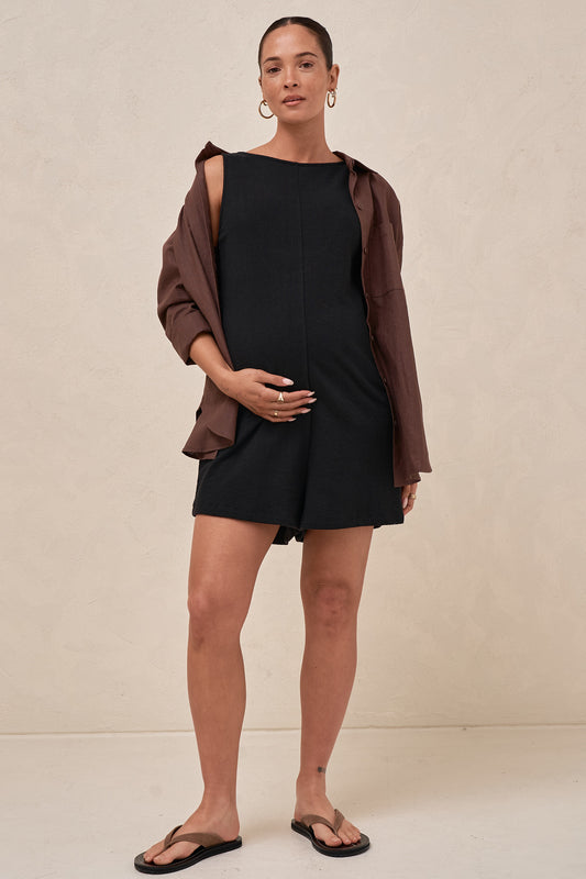Kindred Nursing Playsuit - Black