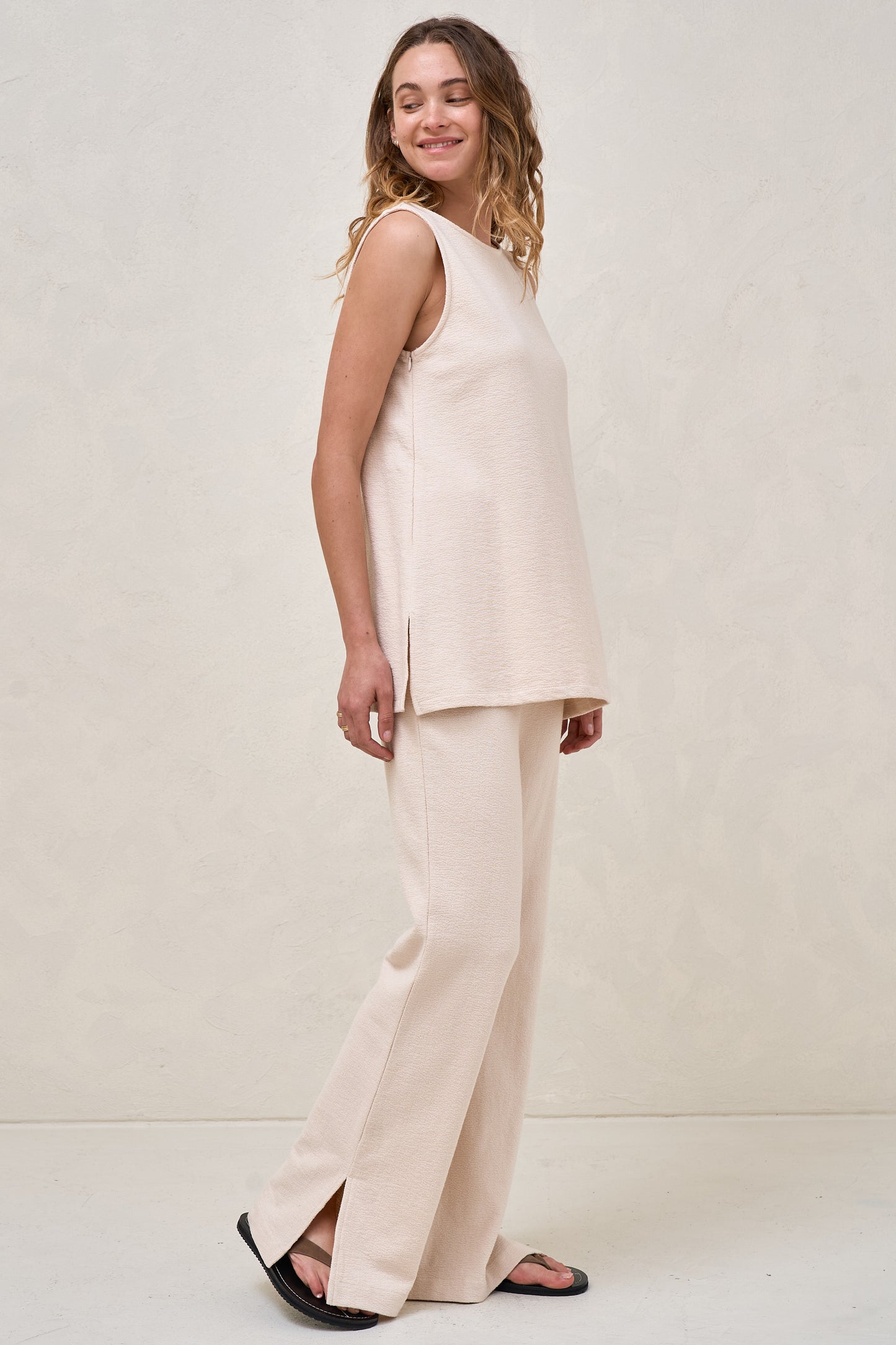 Kindred Nursing Top - Almond