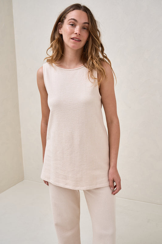 Kindred Nursing Top - Almond