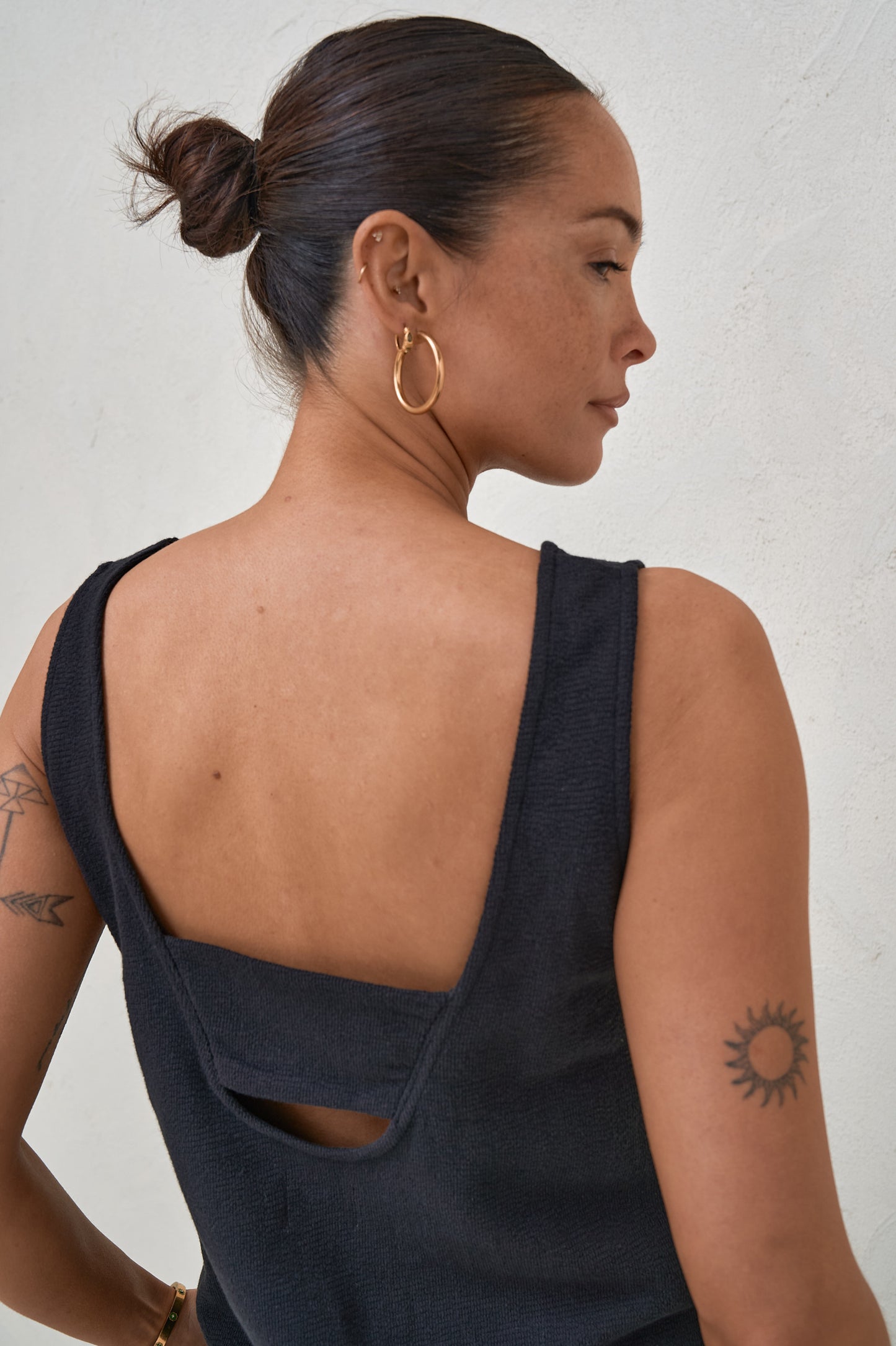 Kindred Nursing Top - Black