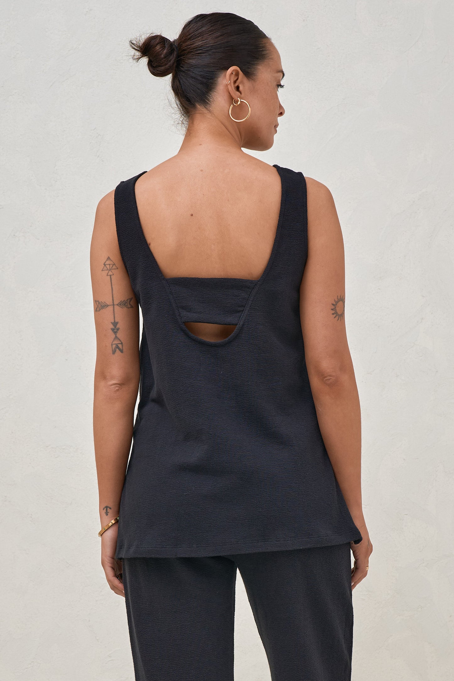 Kindred Nursing Top - Black