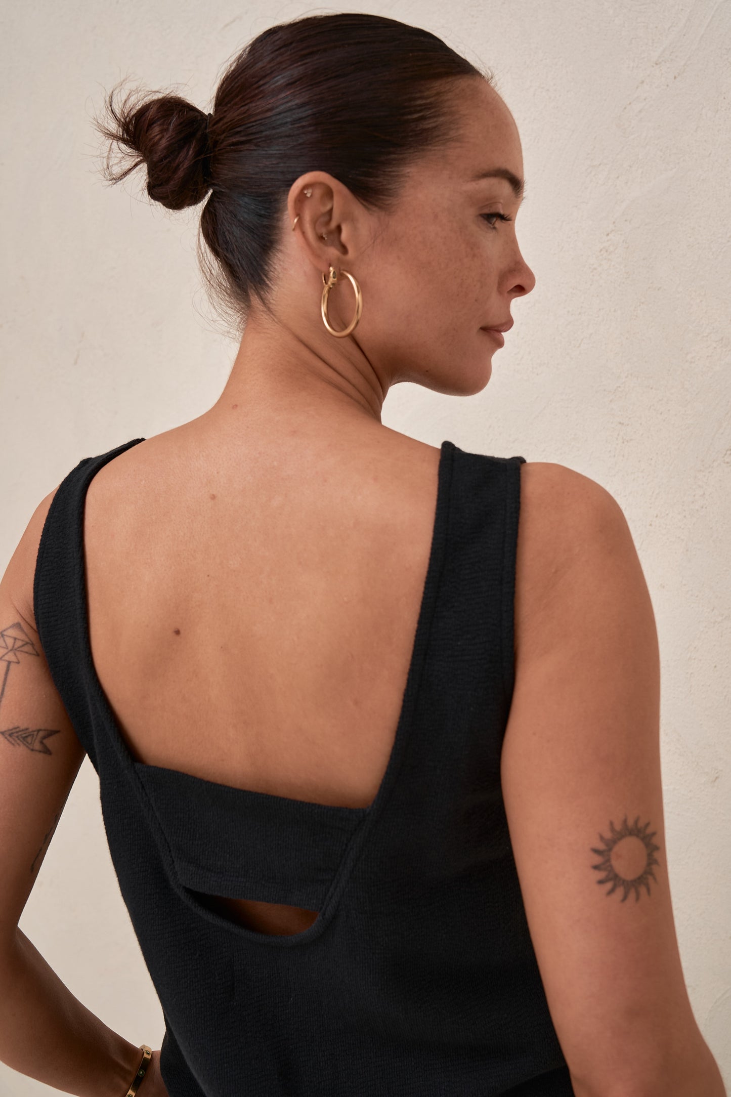 Kindred Nursing Top - Black