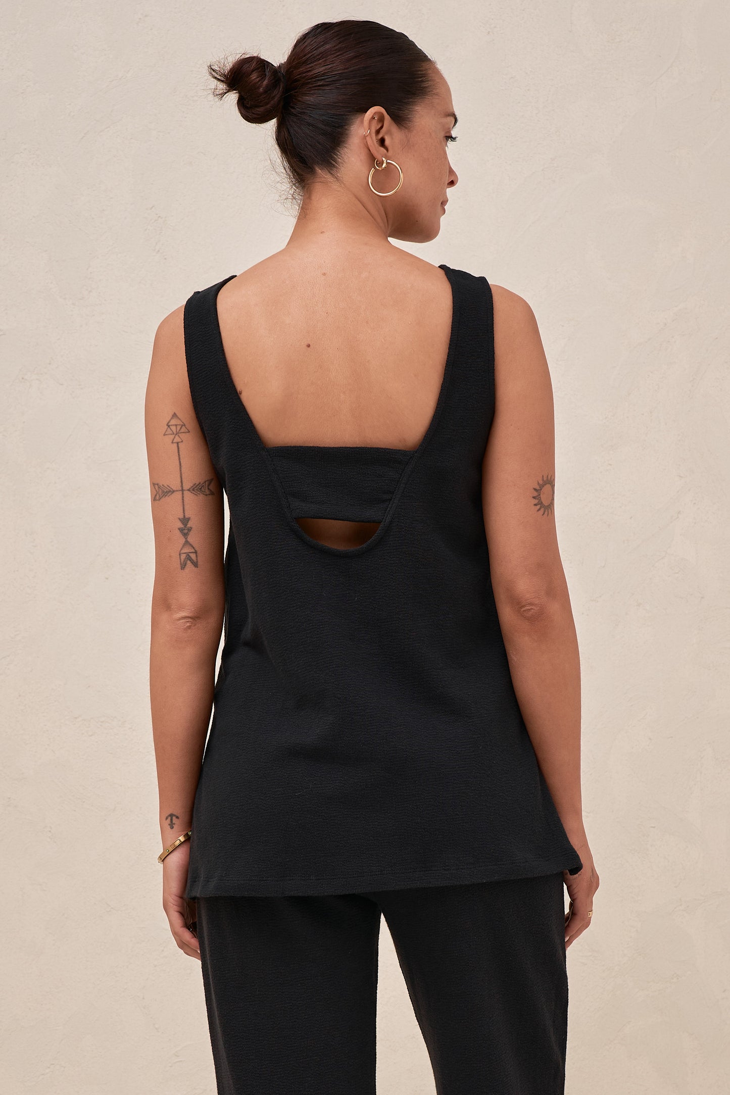 Kindred Nursing Top - Black