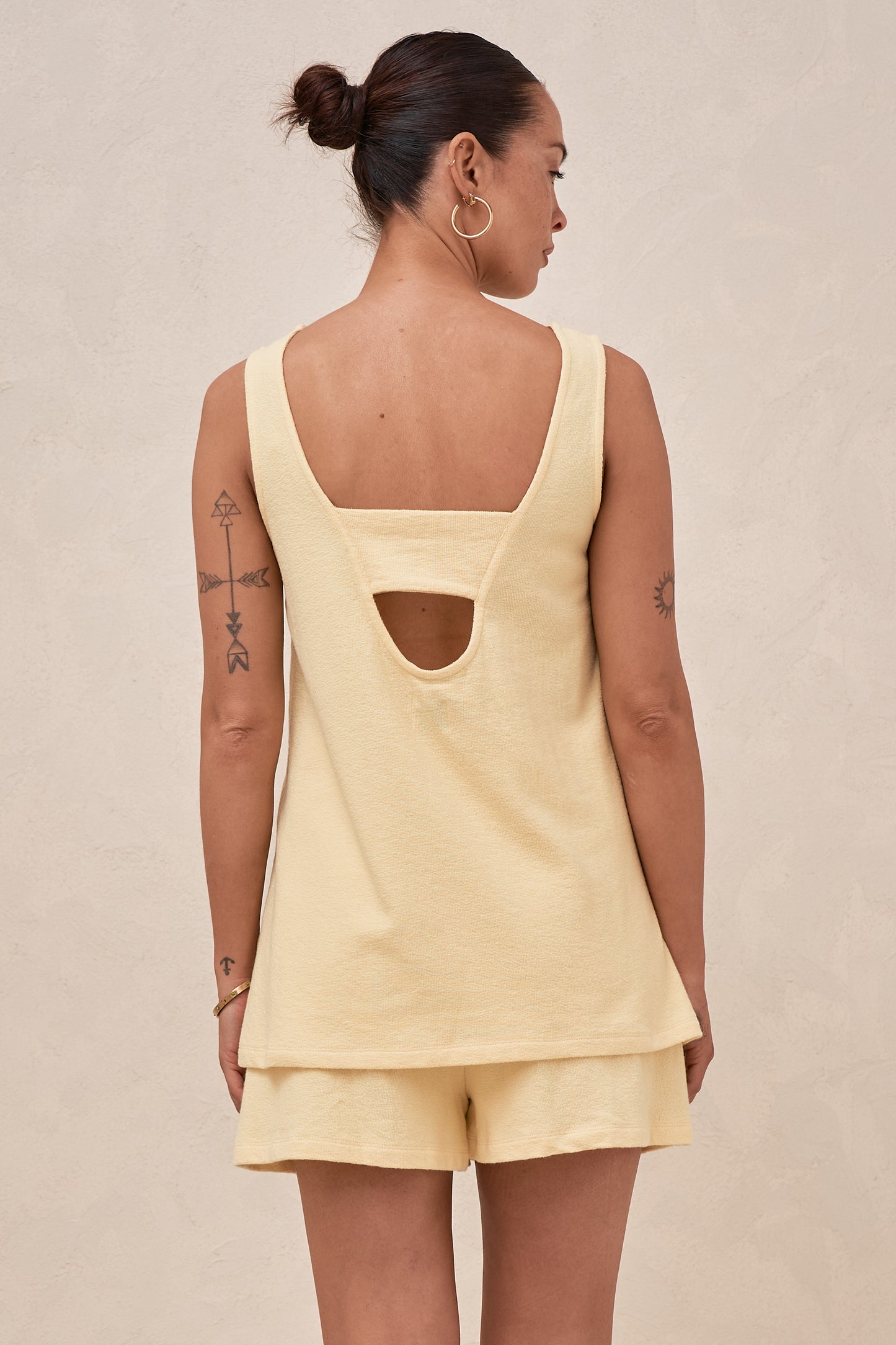 Kindred Nursing Top - Lemon