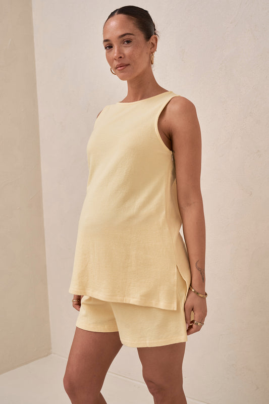 Kindred Nursing Top - Lemon
