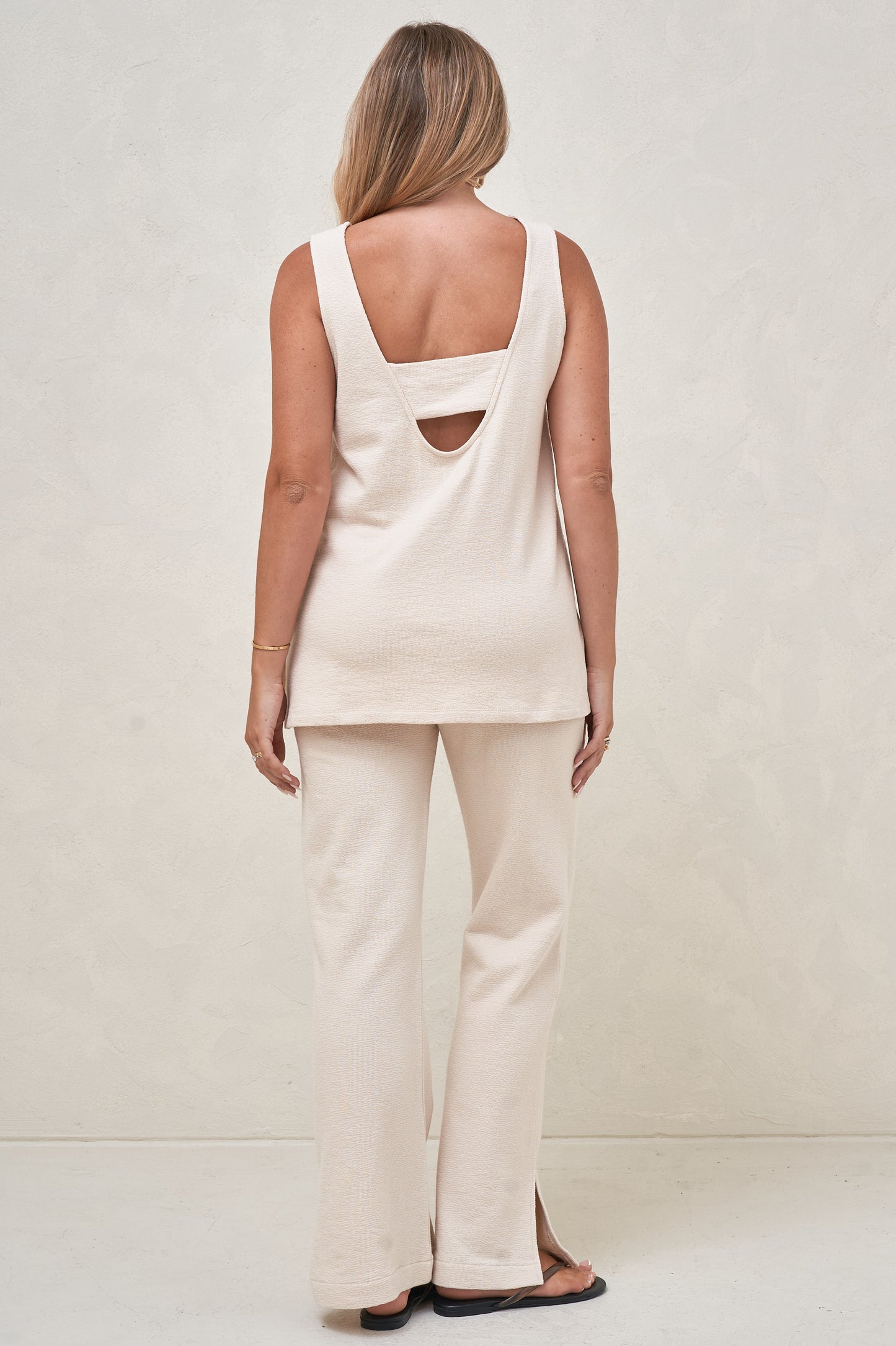 Kindred Nursing Top - Almond