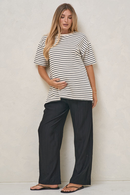 Whats Next Nursing Tee - Stripe