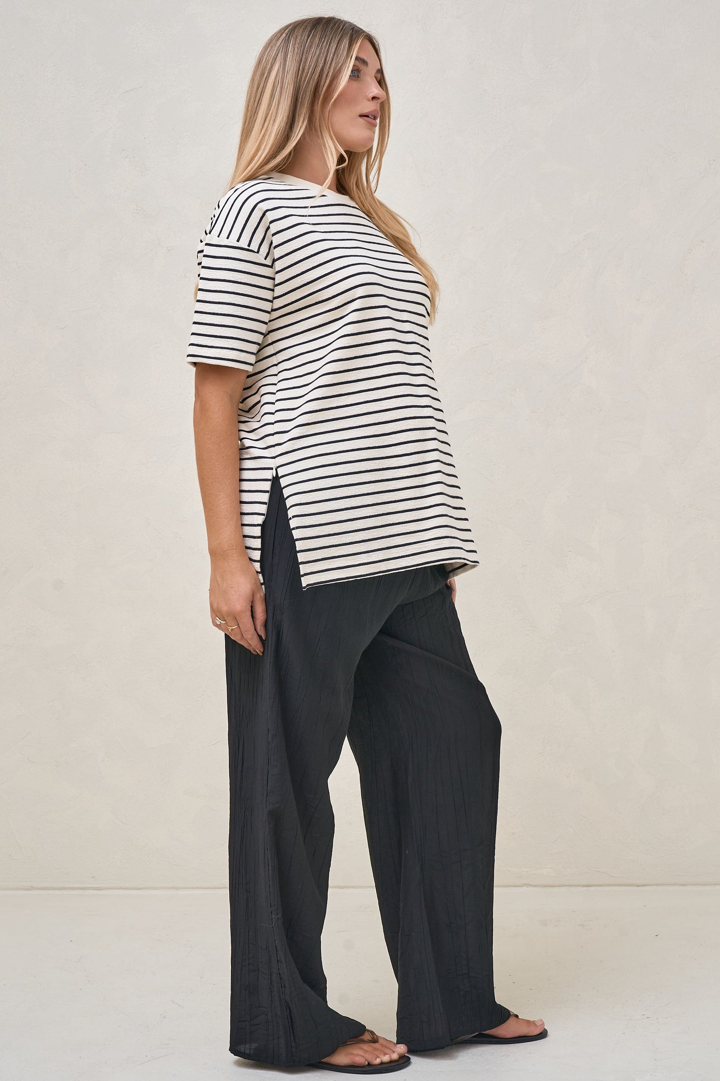 Whats Next Nursing Tee - Stripe