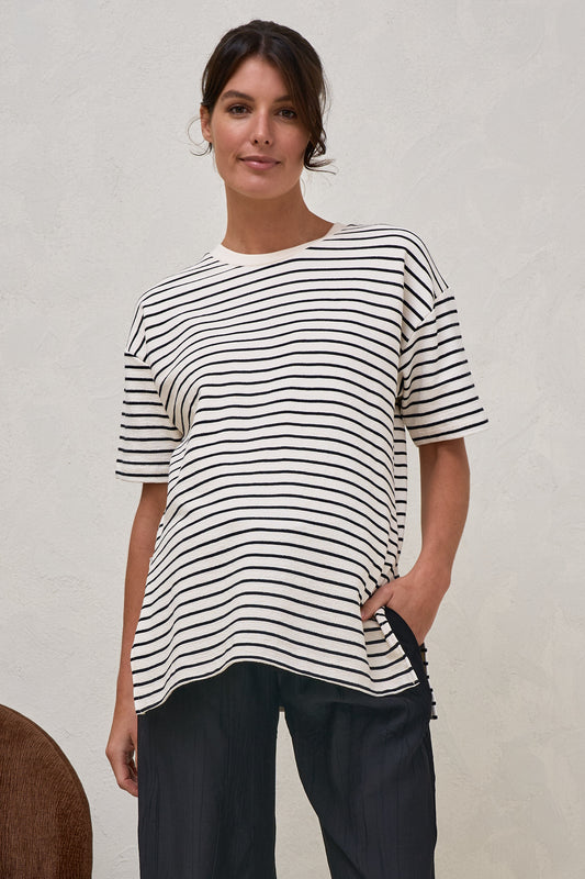 Whats Next Nursing Tee - Stripe