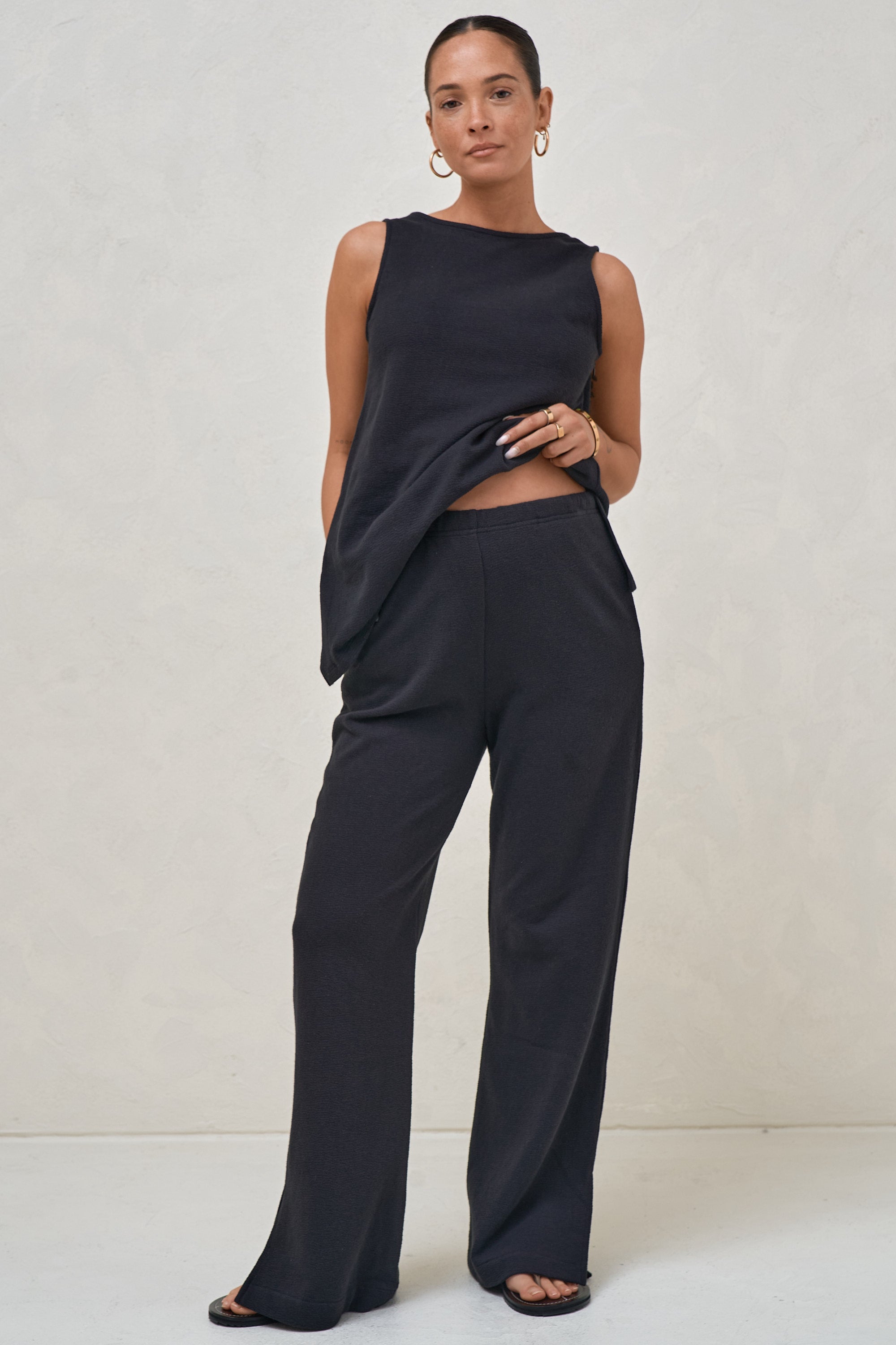Black Maternity Split Pants – BAE The Label Australia