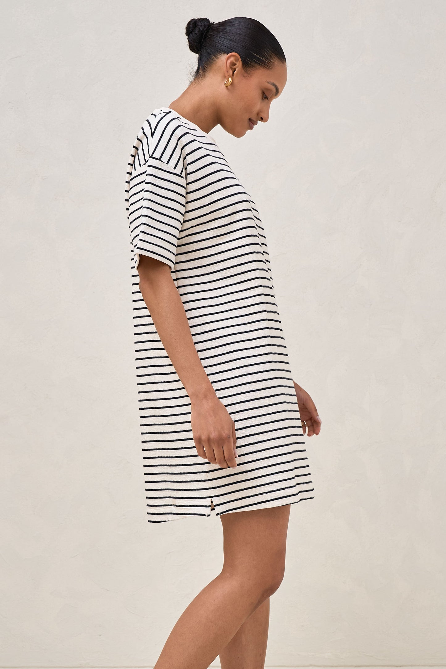 Whats Next Nursing Dress - Stripe