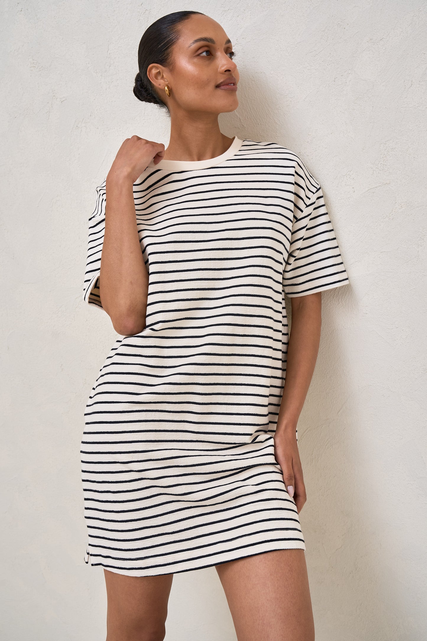 Whats Next Nursing Dress - Stripe