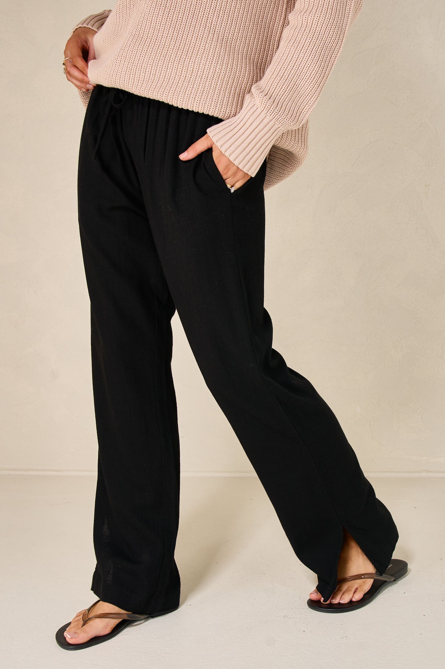 black-maternity-linen-pant-7