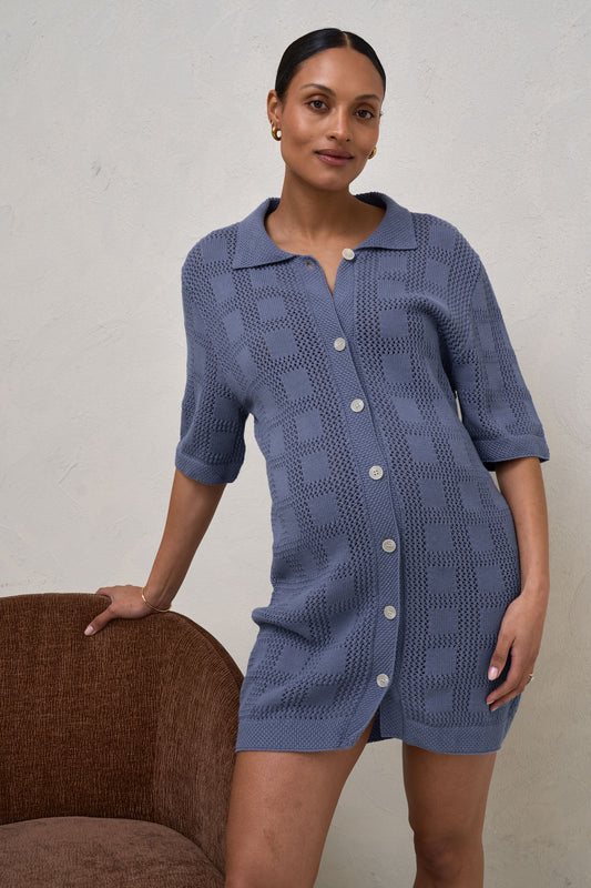 Persistance Polo Knit Dress
