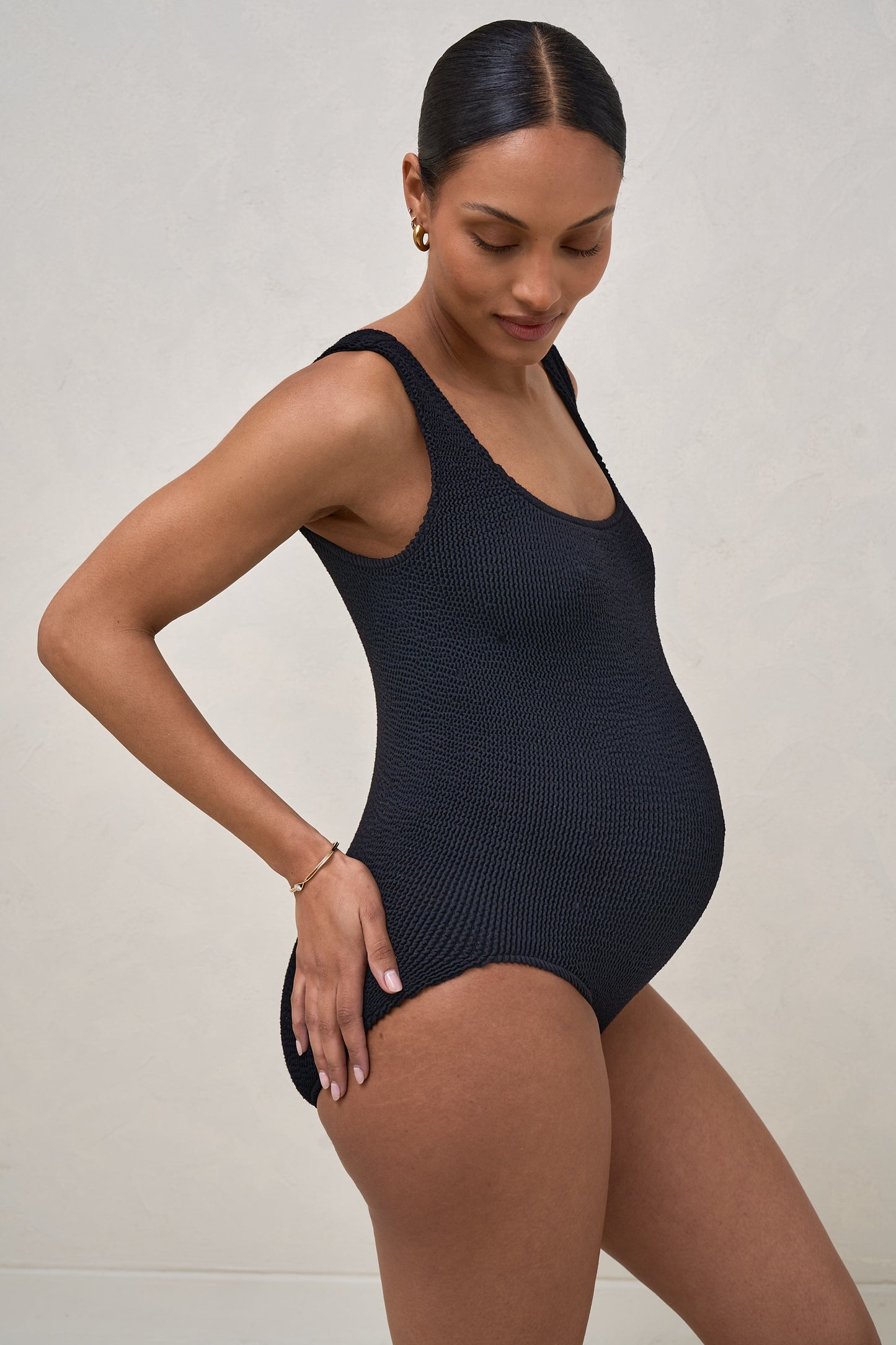 Paradiso Maternity One Piece - Black