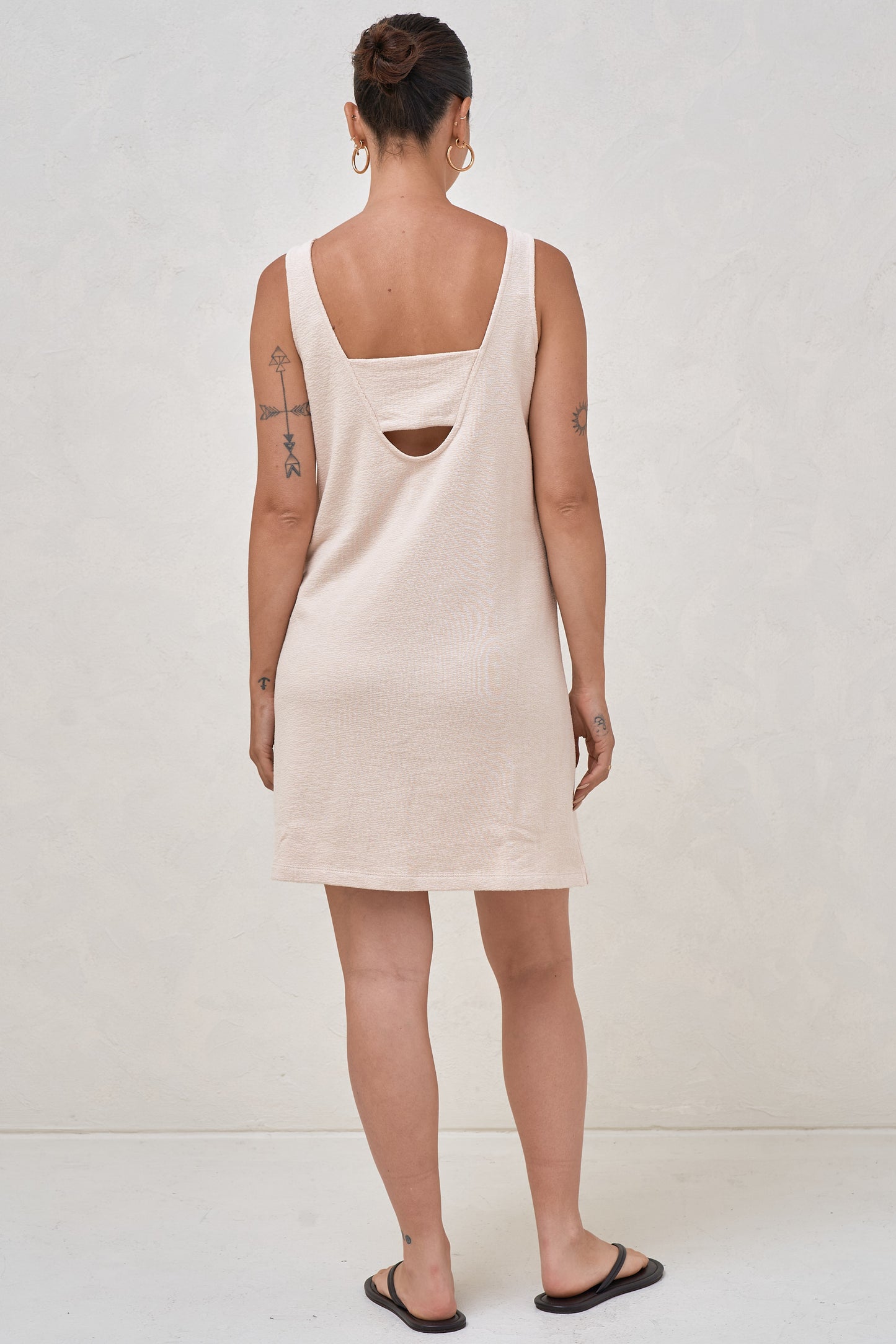 Kindred Mini Dress - Almond