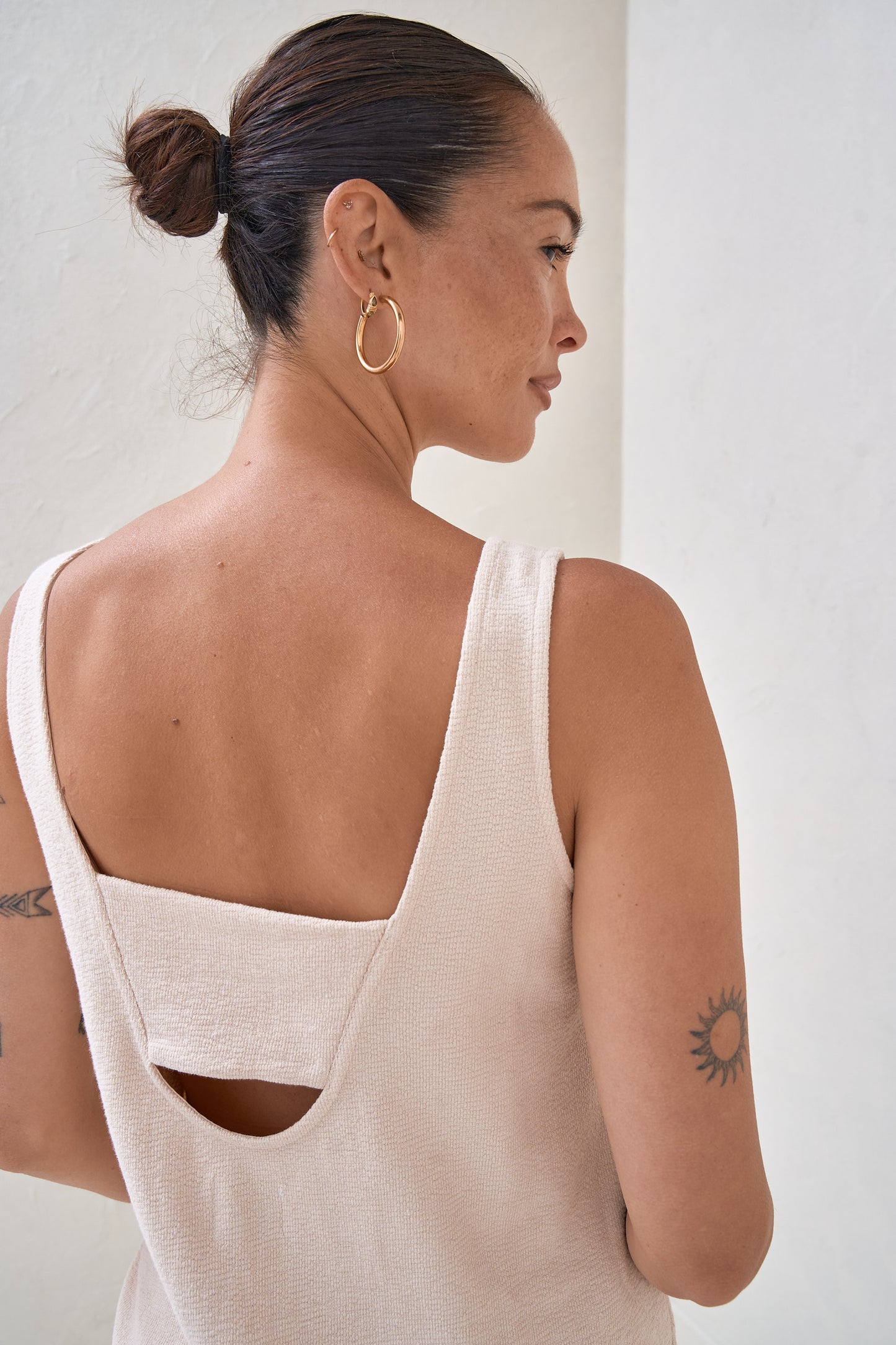 Kindred Mini Dress - Almond