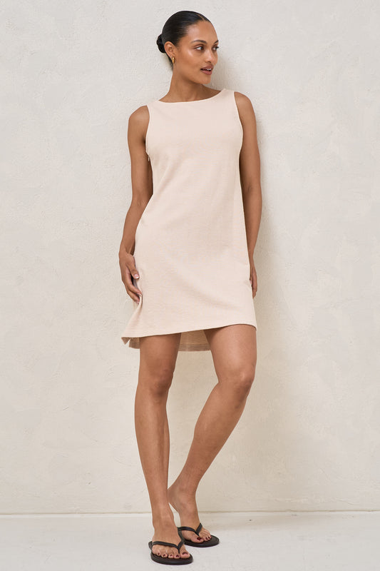 Kindred Mini Dress - Almond