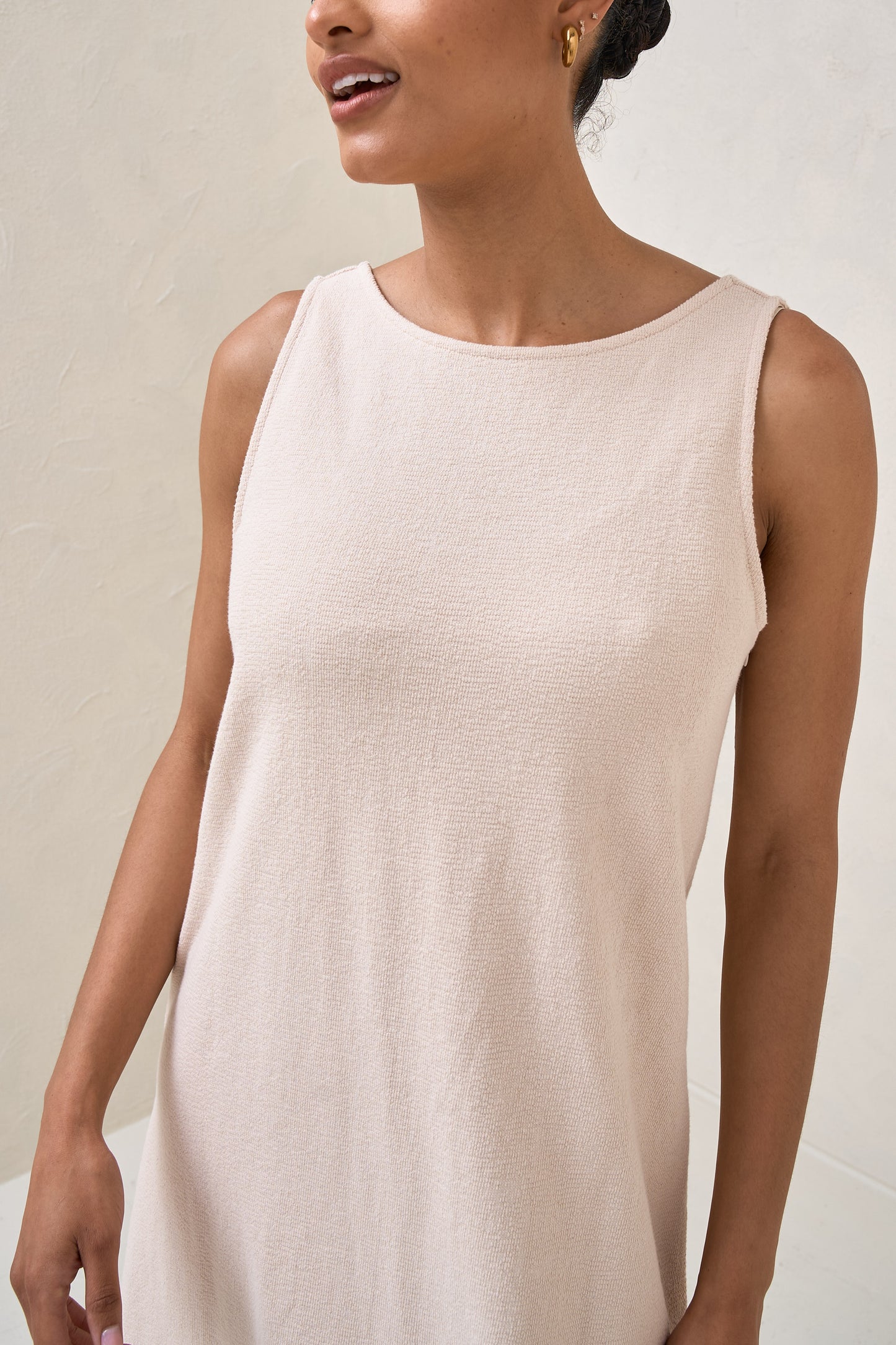 Kindred Mini Dress - Almond