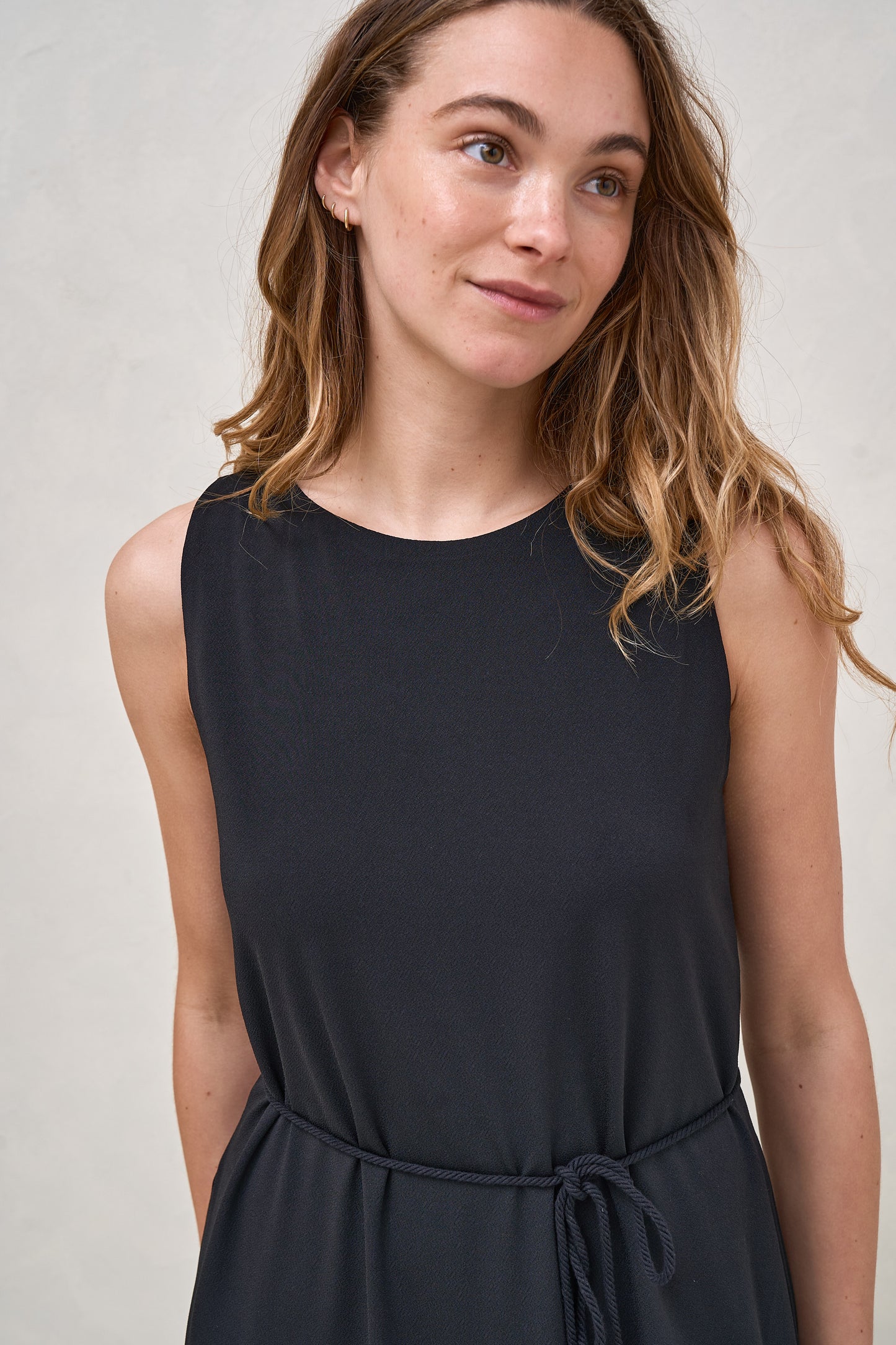 Calibration Nursing Column Dress - Black