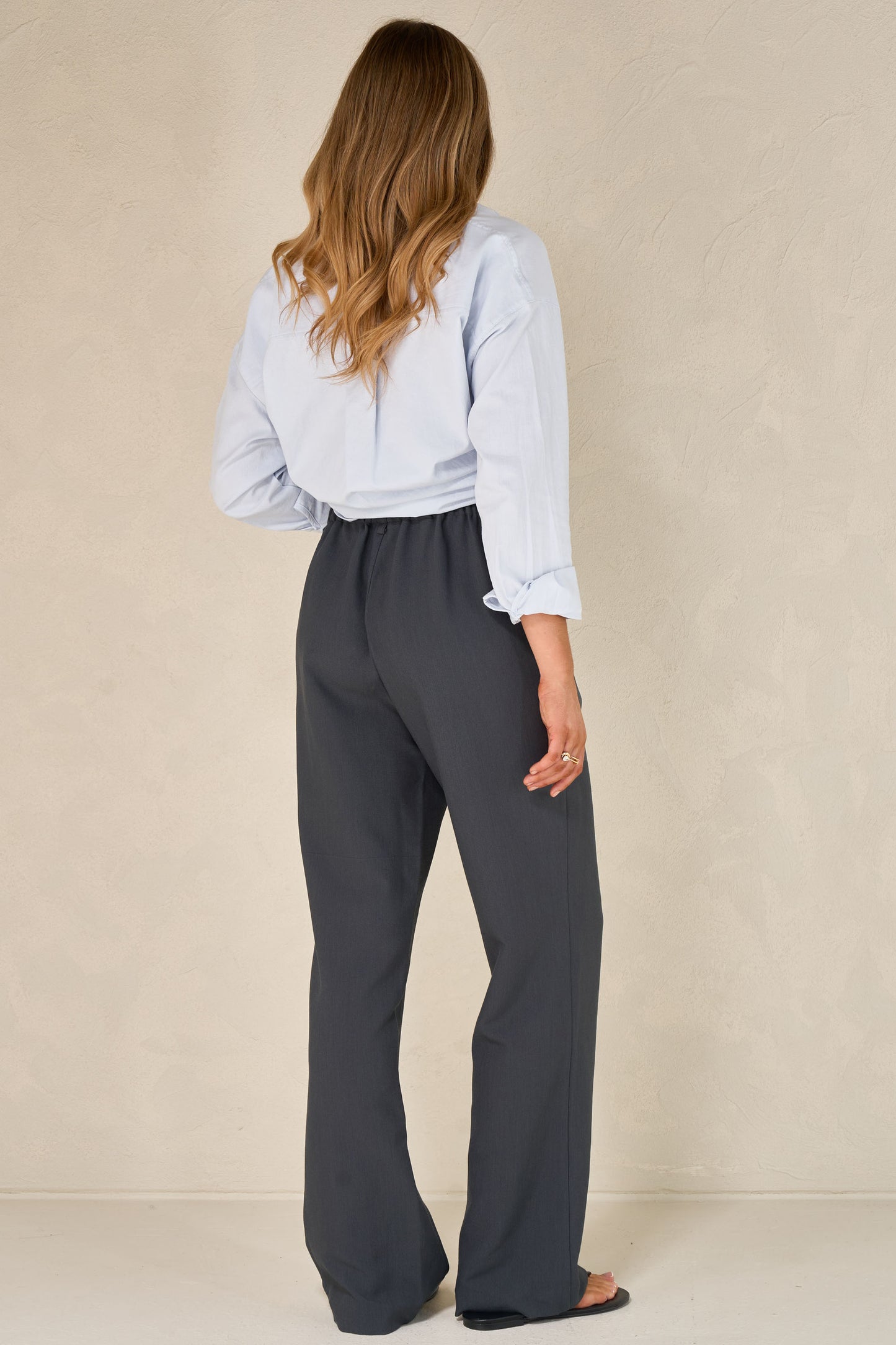 maternity work pant grey -9
