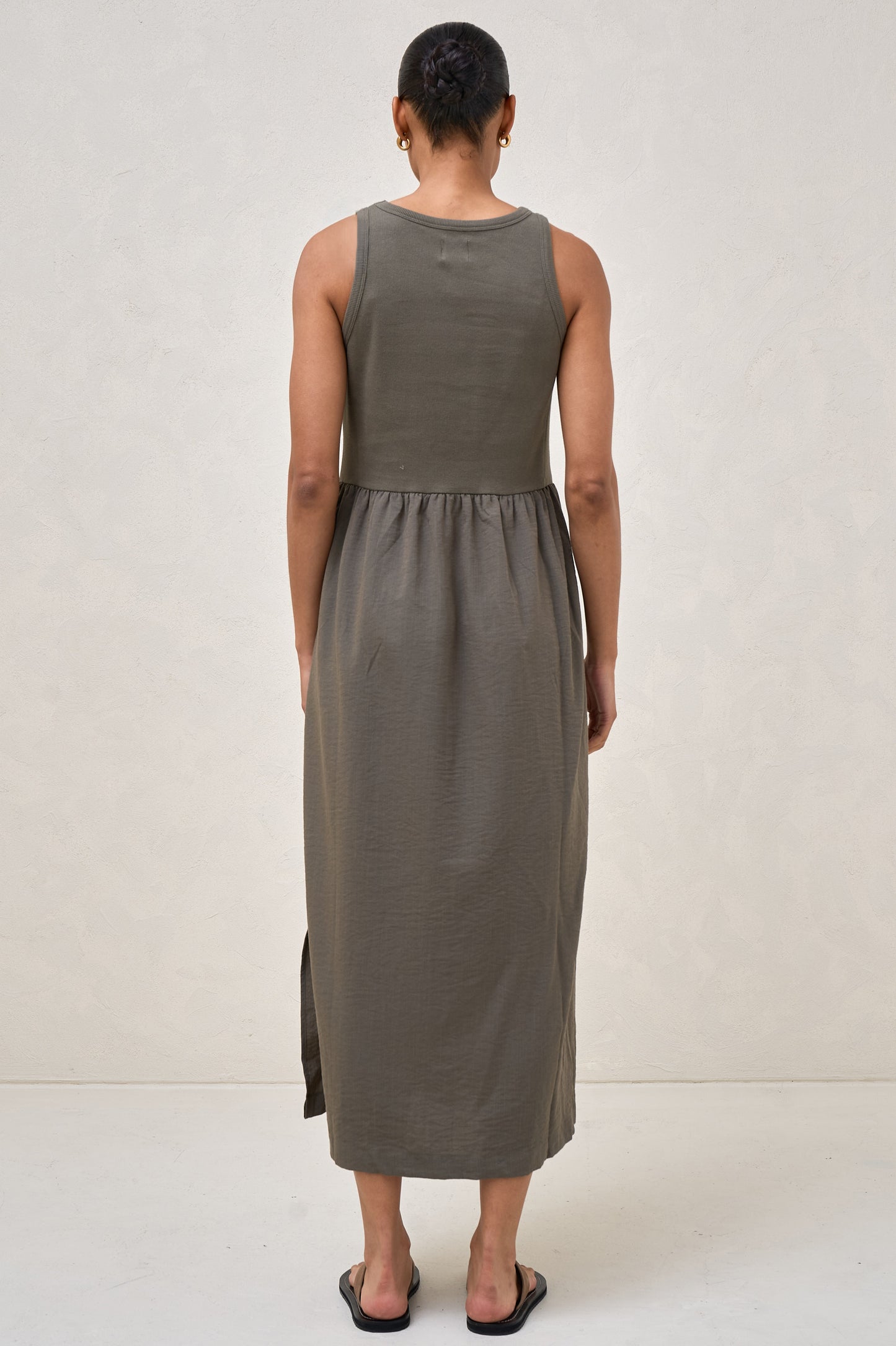 Serenade Midi Dress - Pine