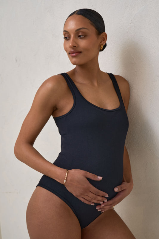 The Movement Maternity Bodysuit - Blk