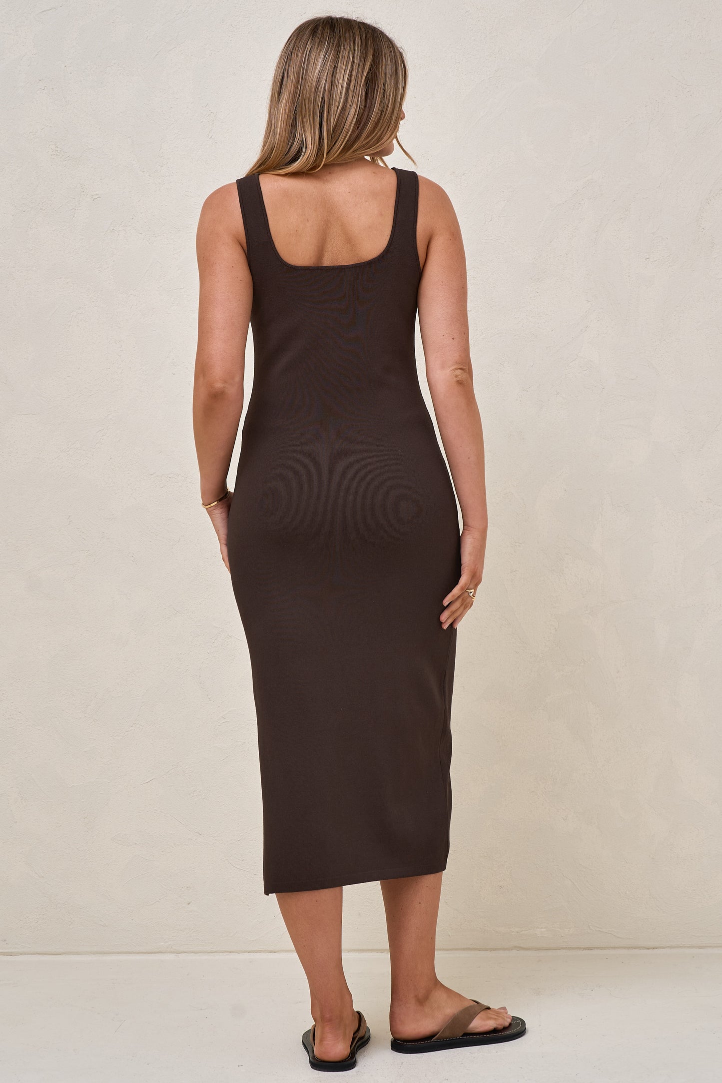 About That Base Nursing Dress - Chocolate