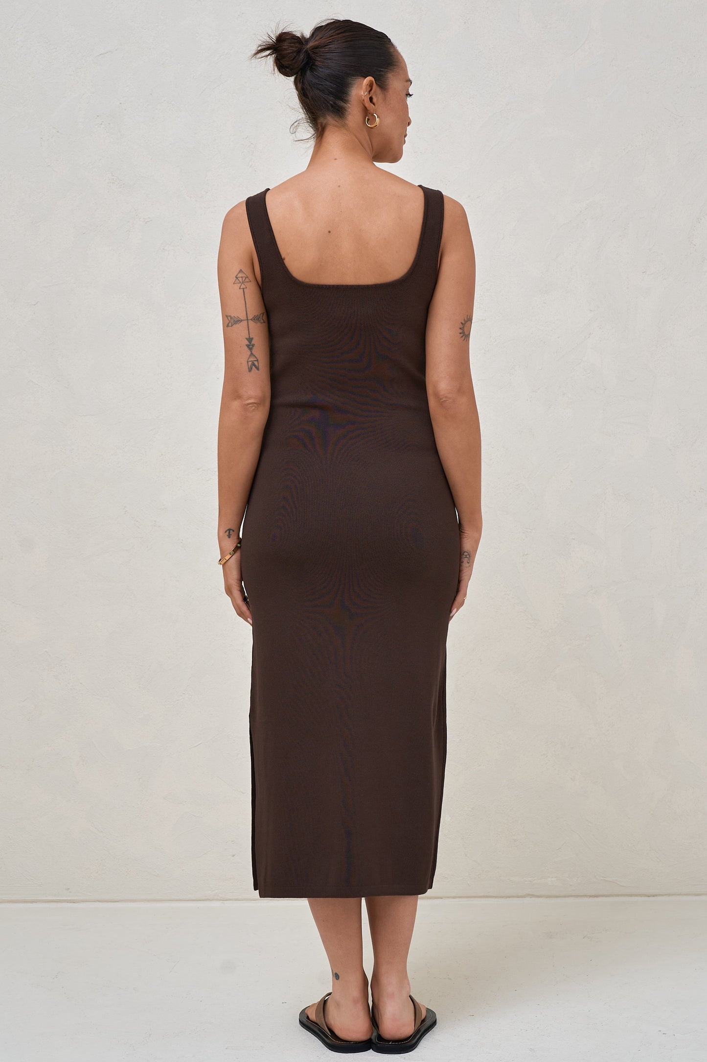 About That Base Nursing Dress - Chocolate