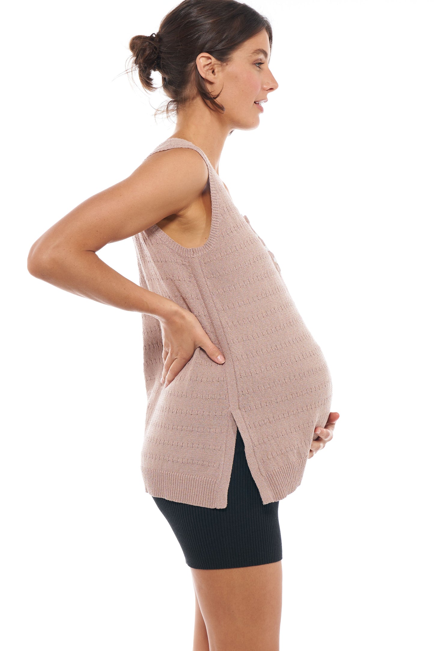 Half Moon Nursing Tank