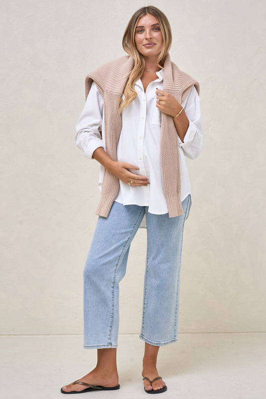 By The Way Crop Wide Jean