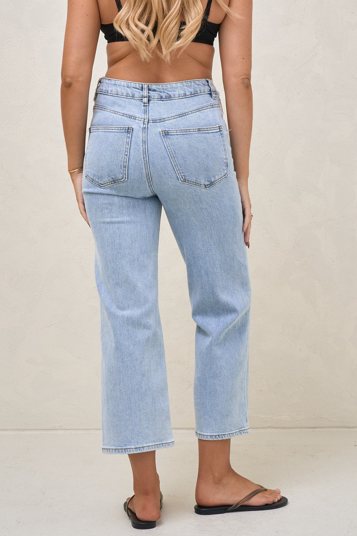By The Way Crop Wide Jean