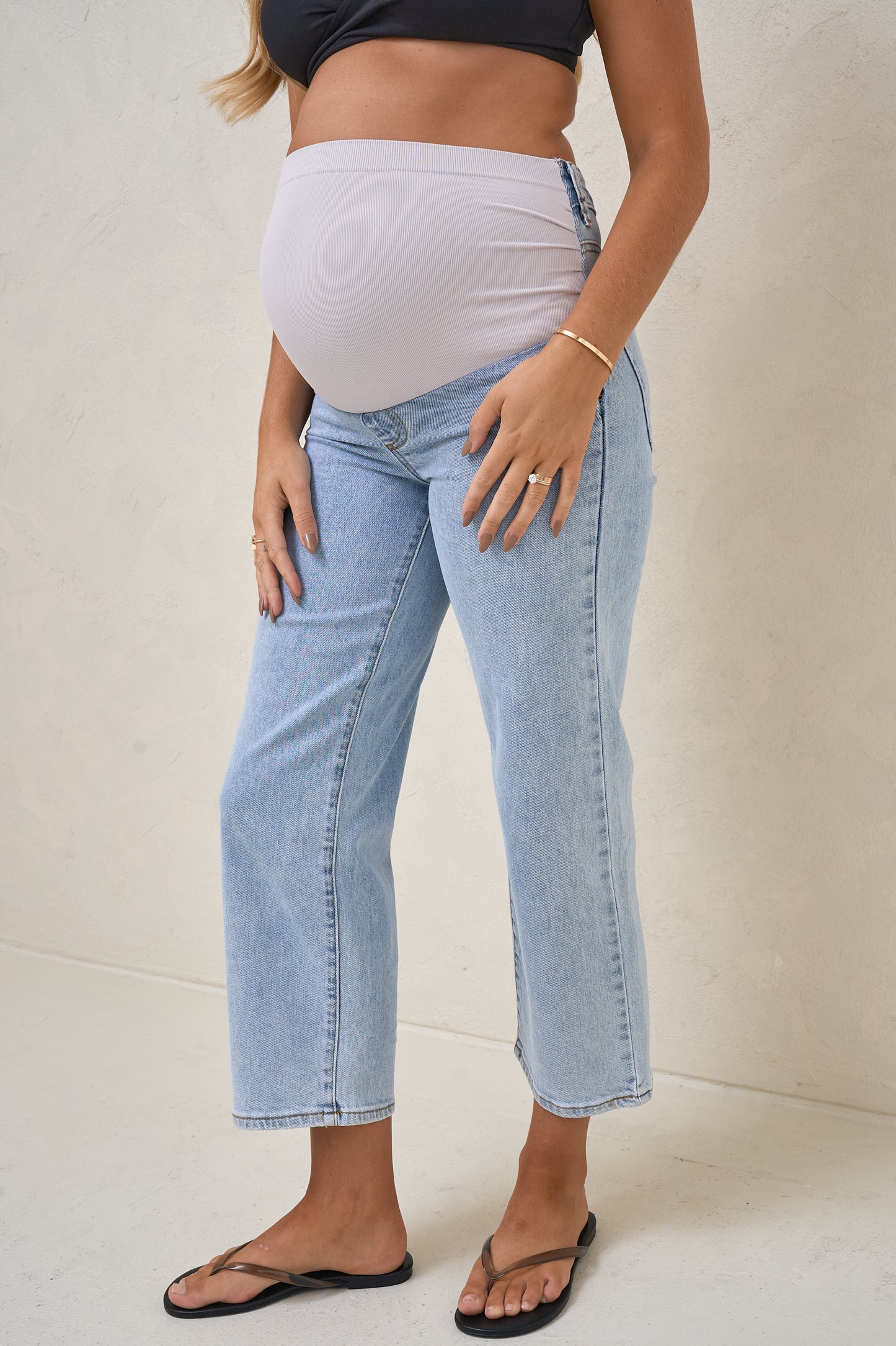 By The Way Crop Wide Jean