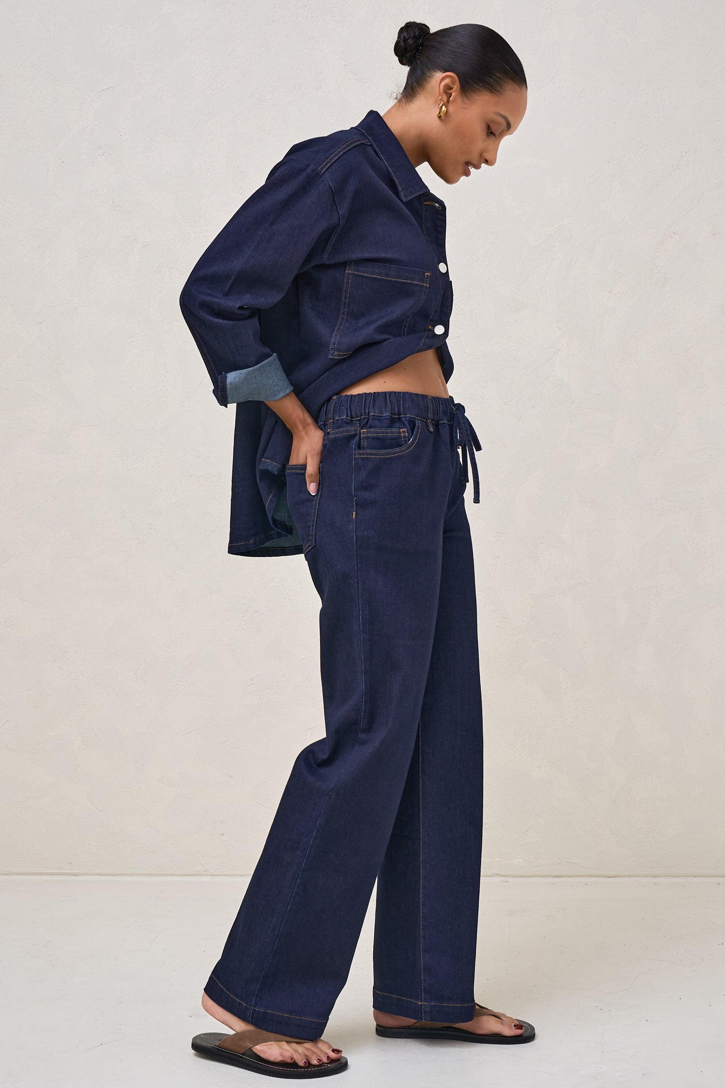 Frequent Wide Leg Jean - Indigo