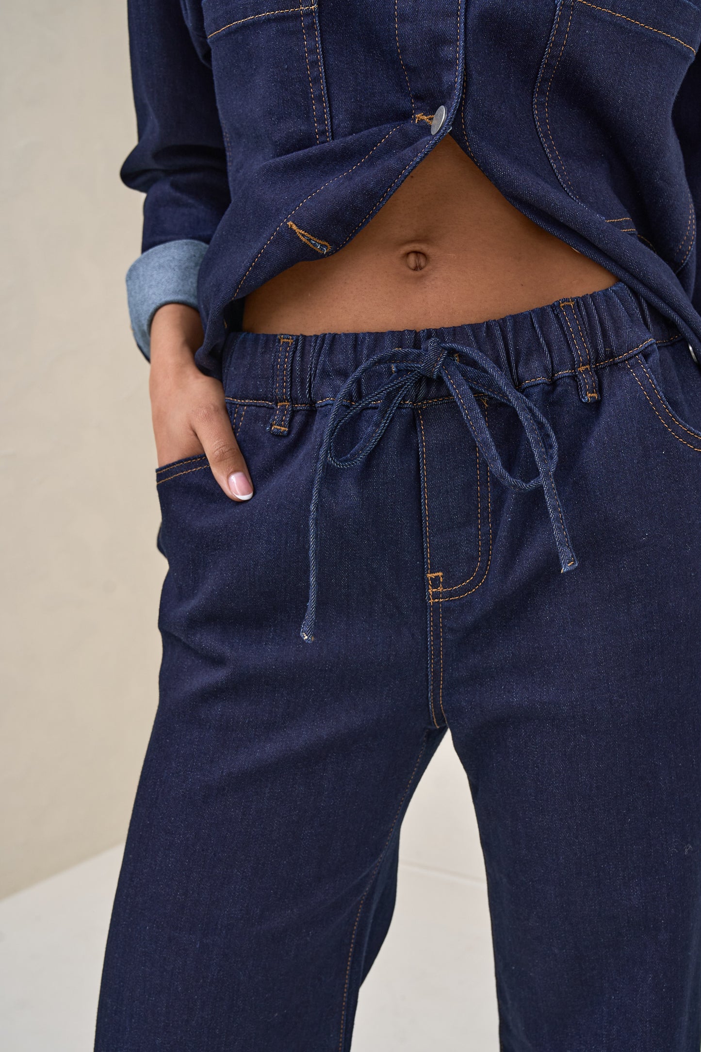 Frequent Wide Leg Jean - Indigo