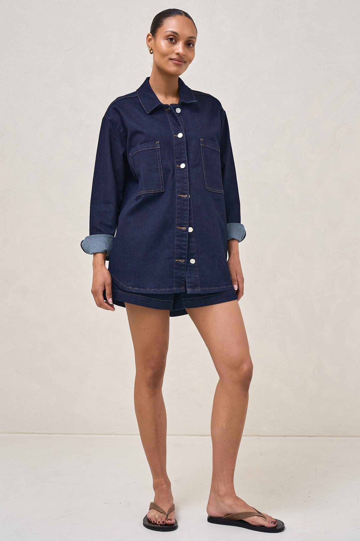 Frequent Denim Shirt - Indigo*
