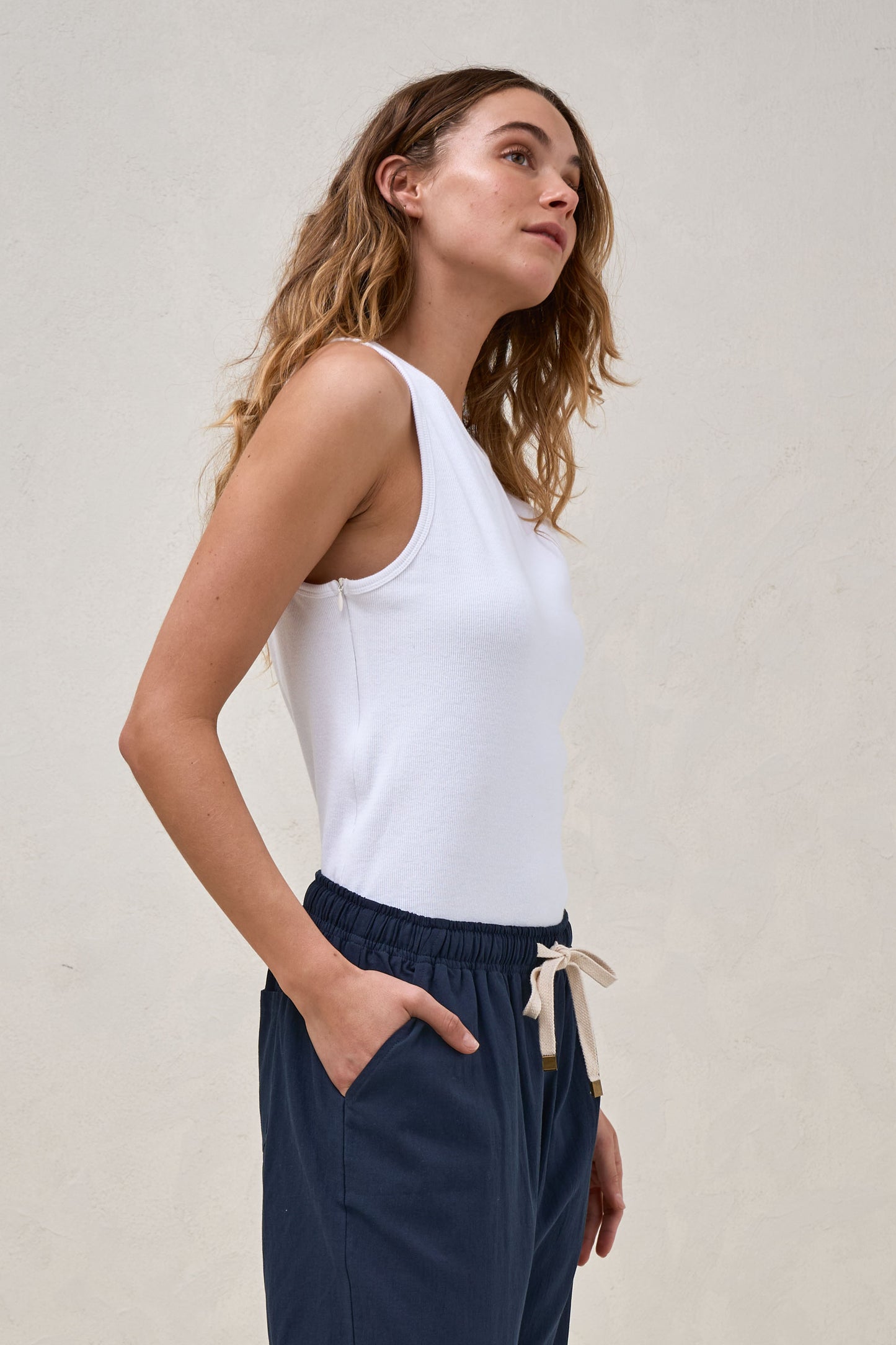 Something Else Nursing Tank - White